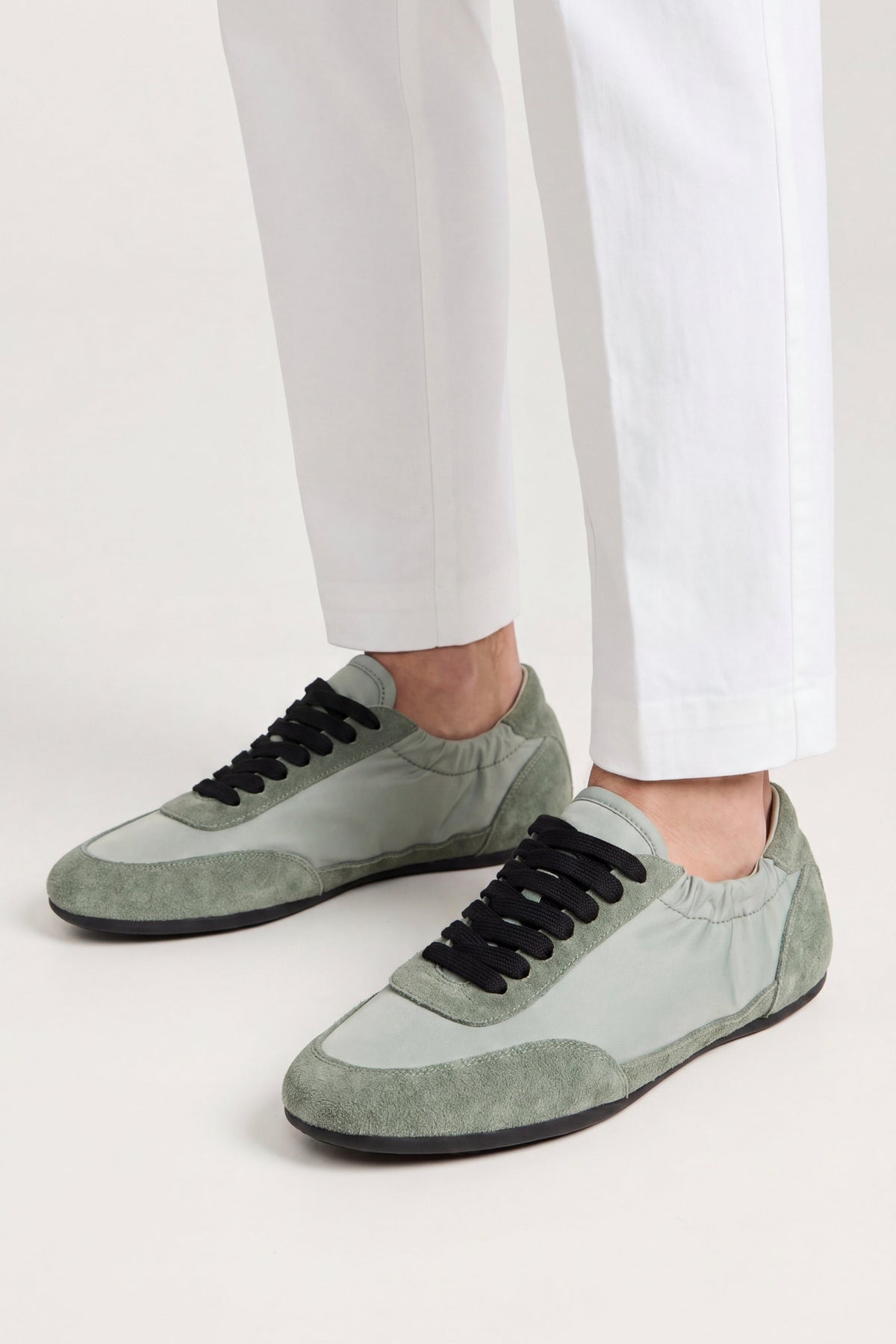 Rapallo Nylon Sneaker Sage Green