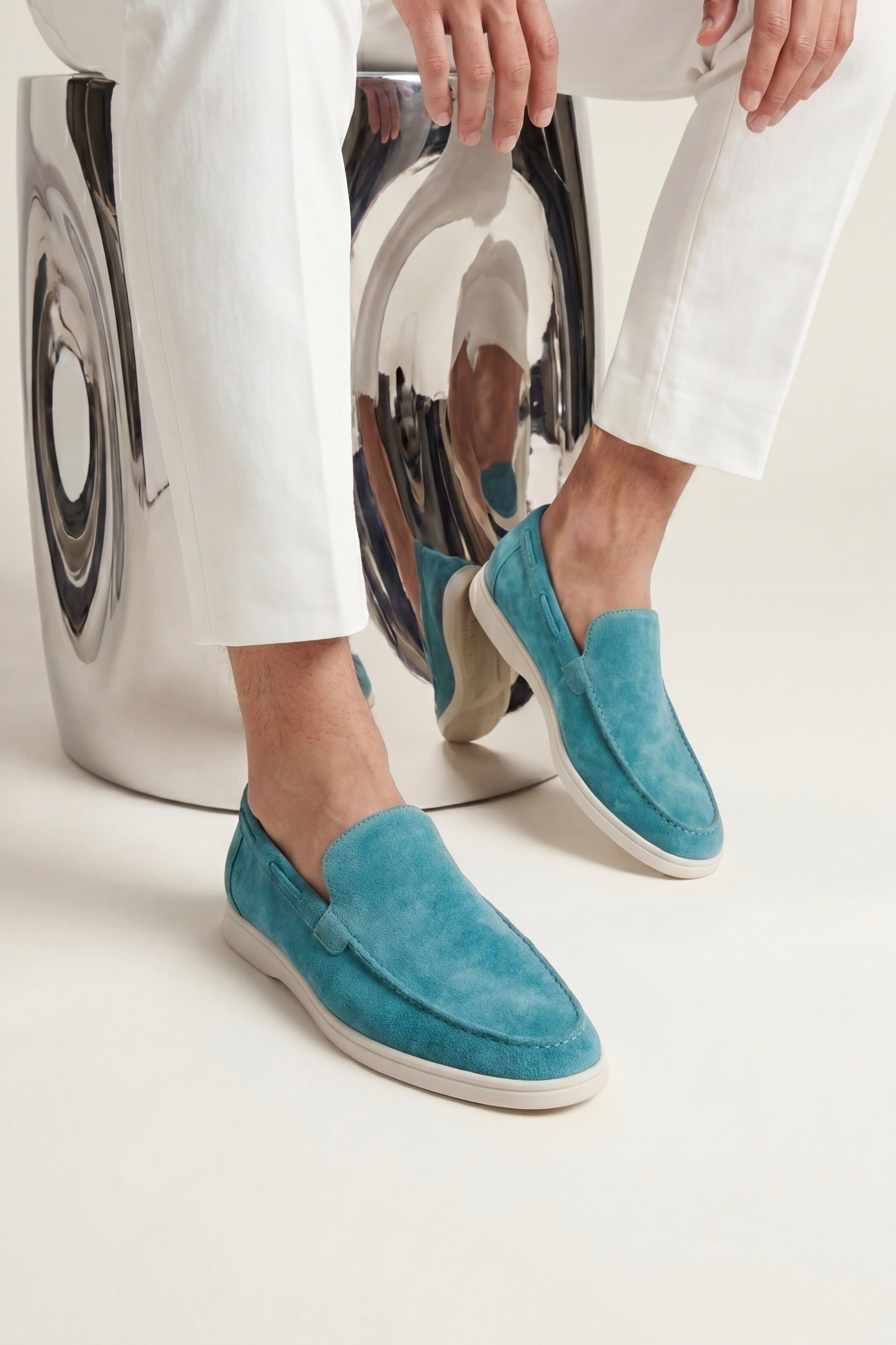 Milano Classic Loafer II Teal Blue