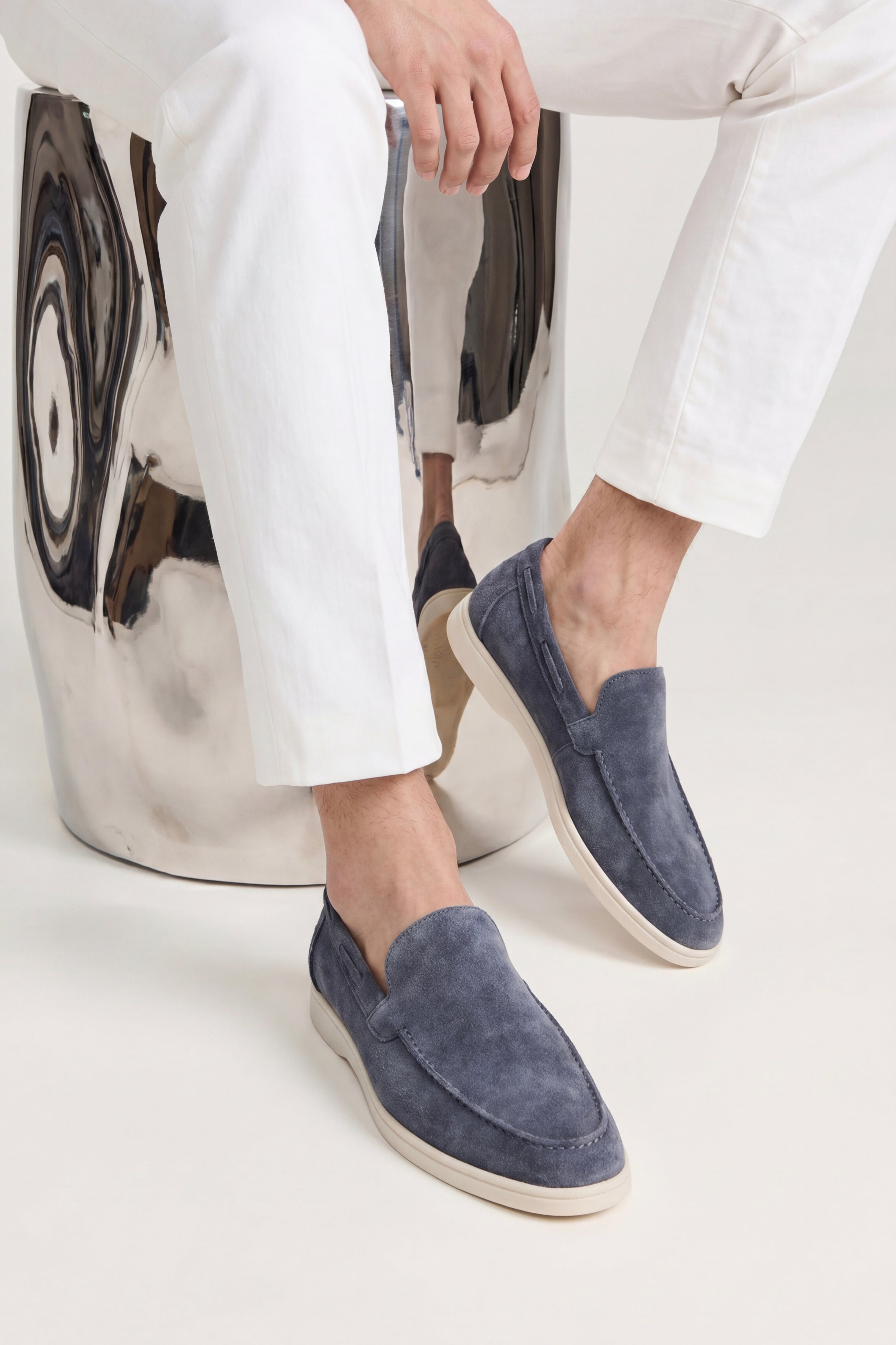 Milano Classic Loafer II Slate Blue