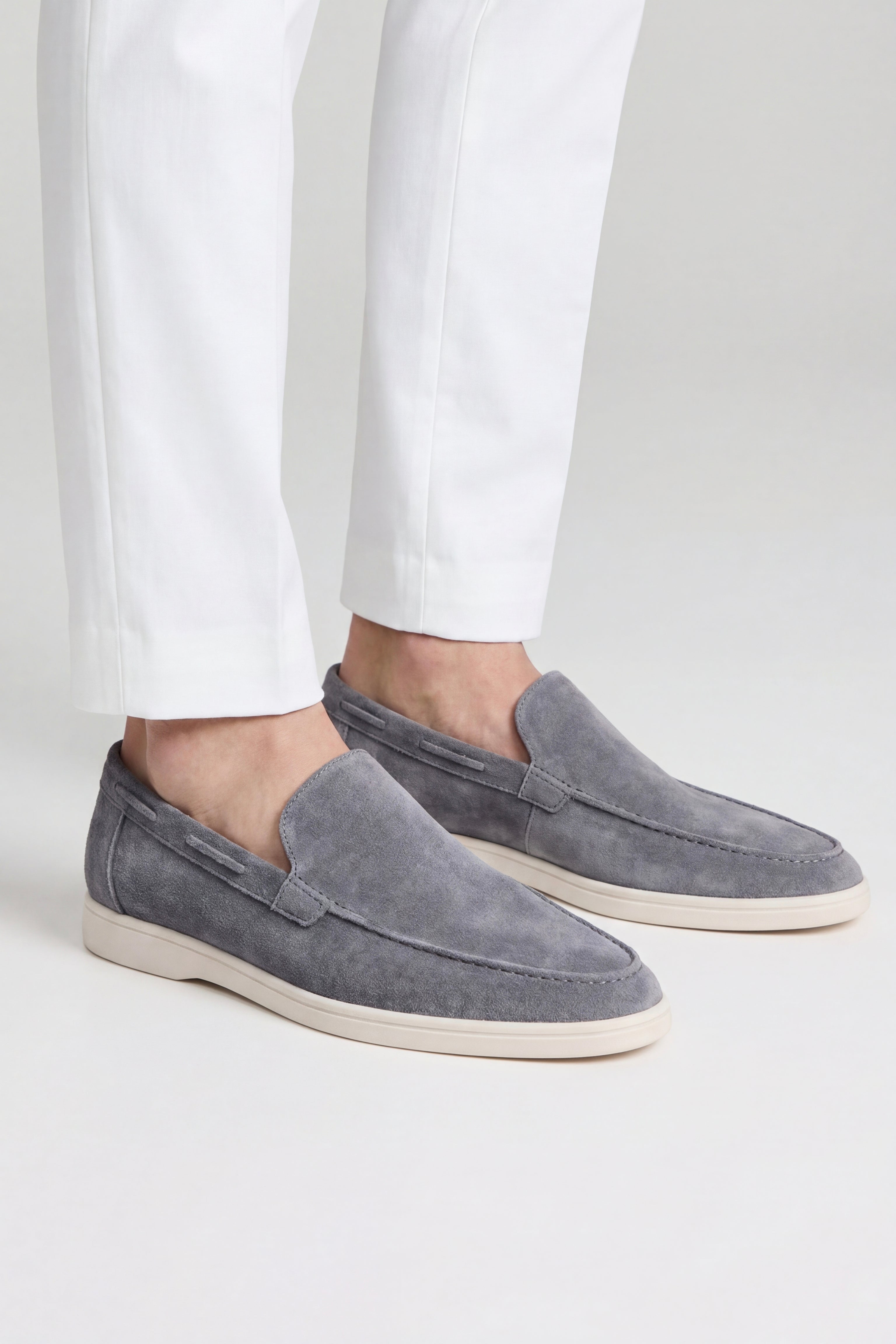 Milano Classic Loafer II Light Grey