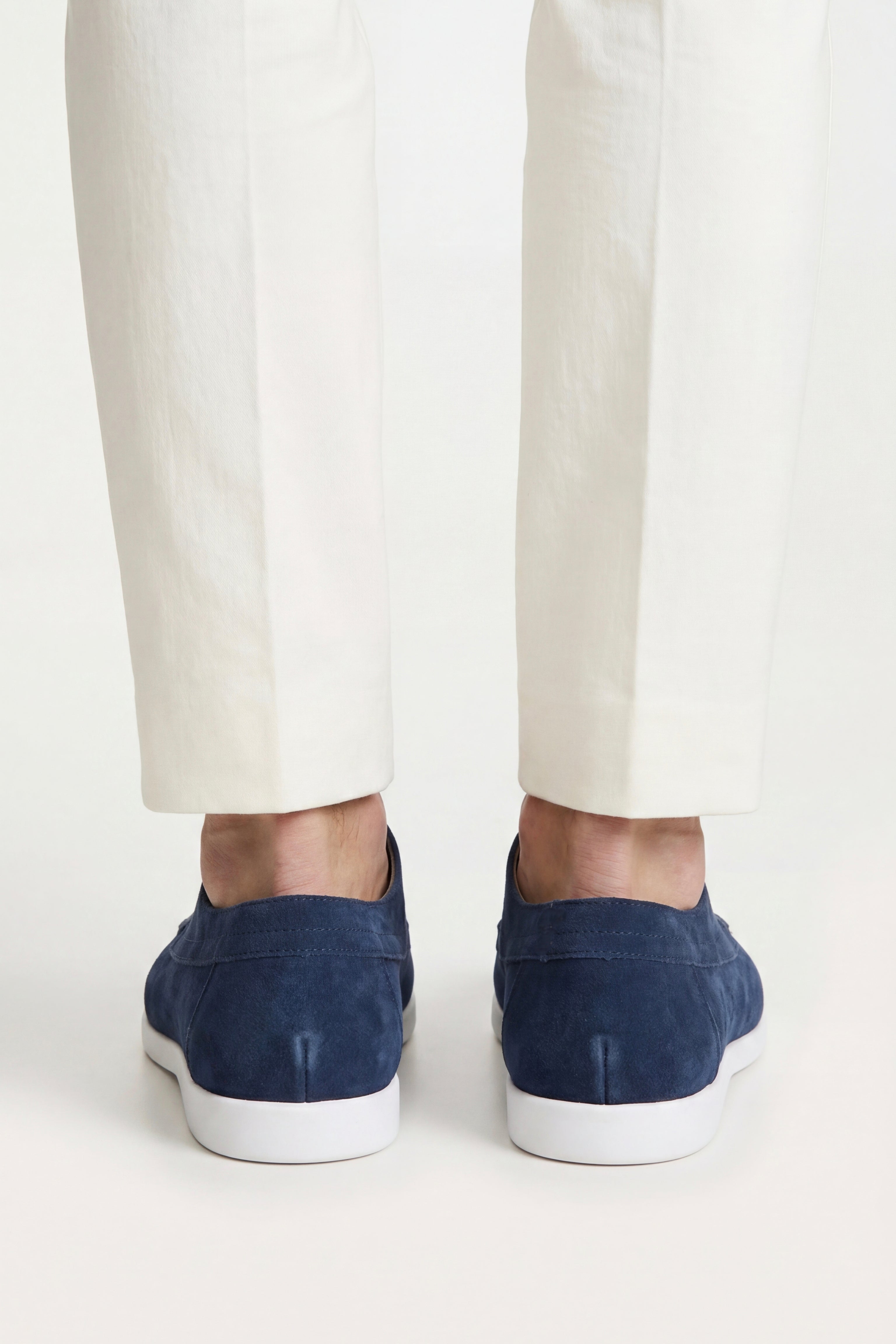 Rimini Suede Boat Shoe Navy Blue