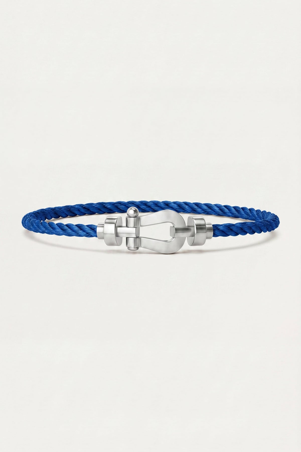 Levanto Platinum Rope Bracelet Royal Blue