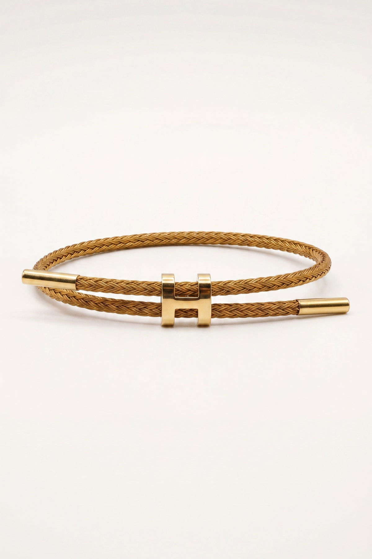 Rapallo Woven Bracelet Camel