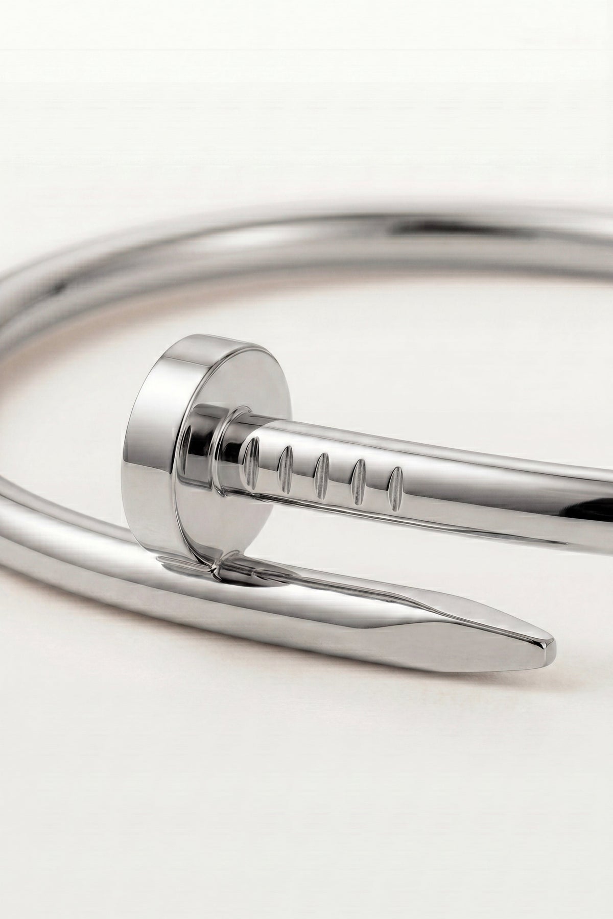 Bellagio Polished Sculpted Bracelet Silver