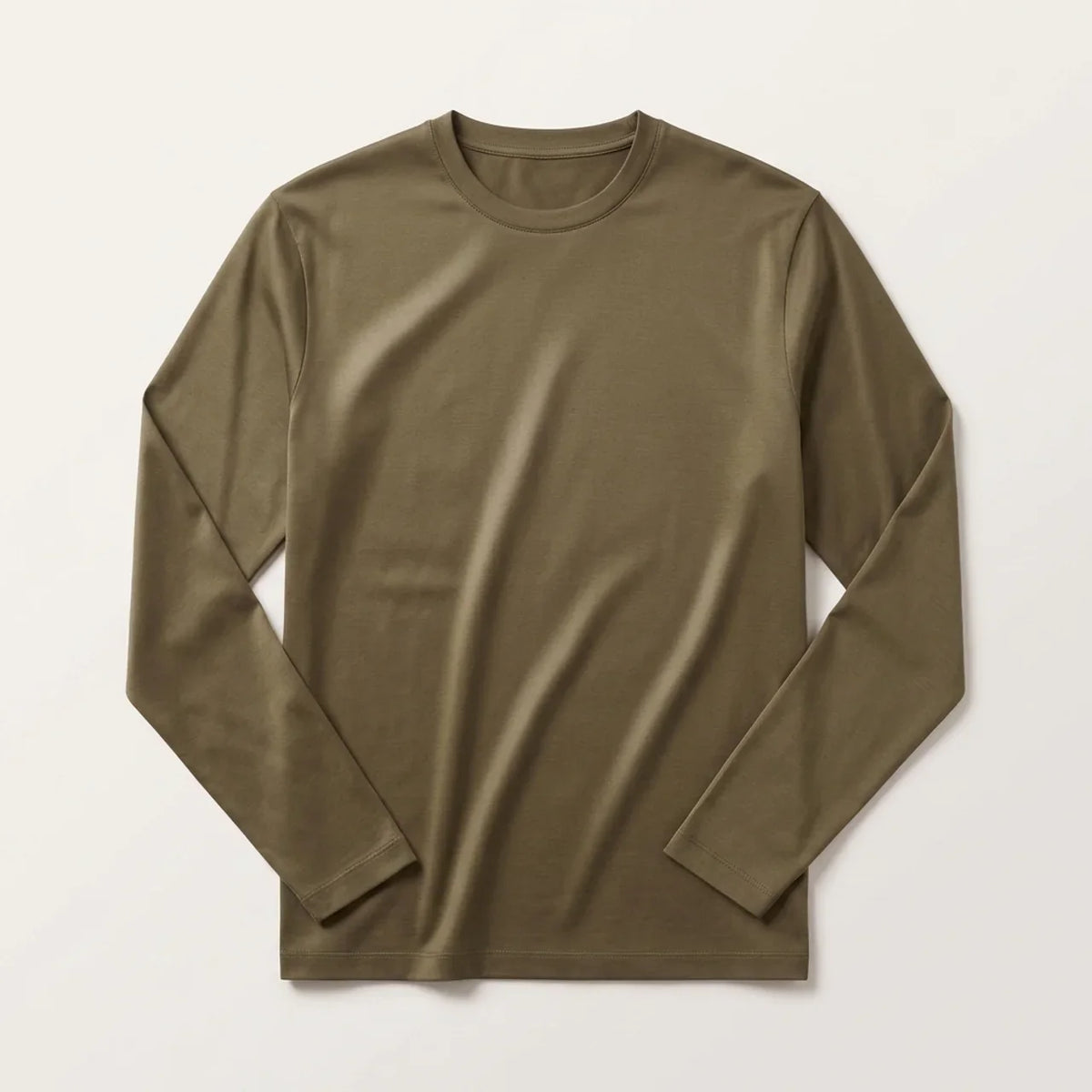 Verona Soft Lustre Longsleeve Olive