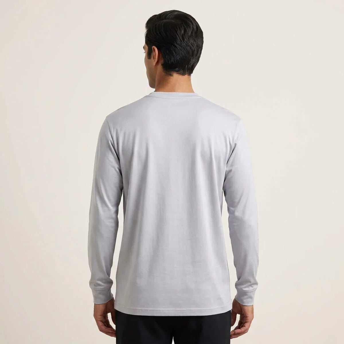 Verona Lustre Longsleeve Light Grey