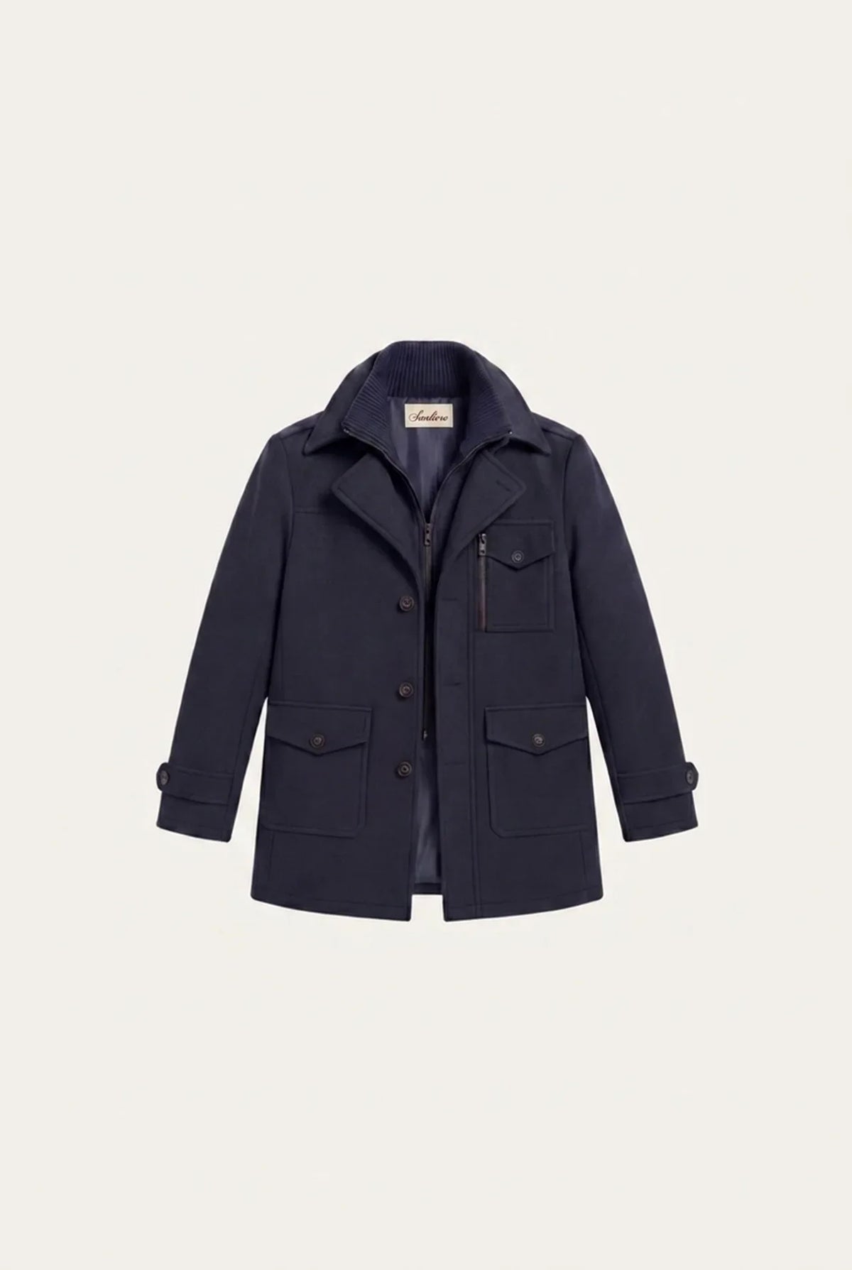 Belluno Field Coat Navy