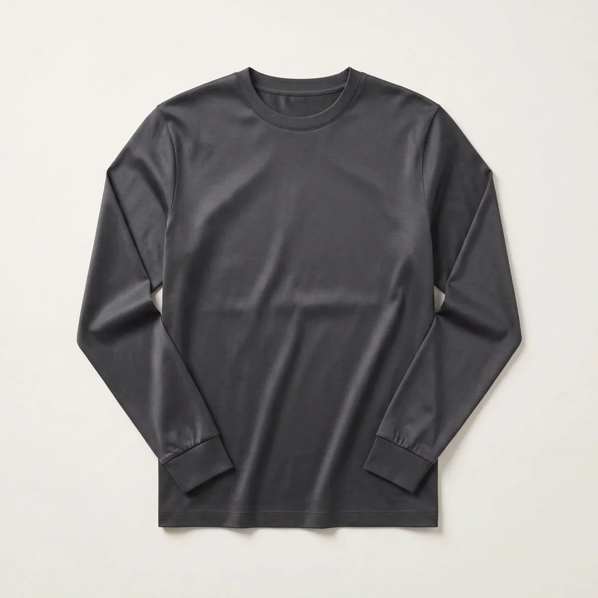 Verona Lustre Longsleeve Dark Grey
