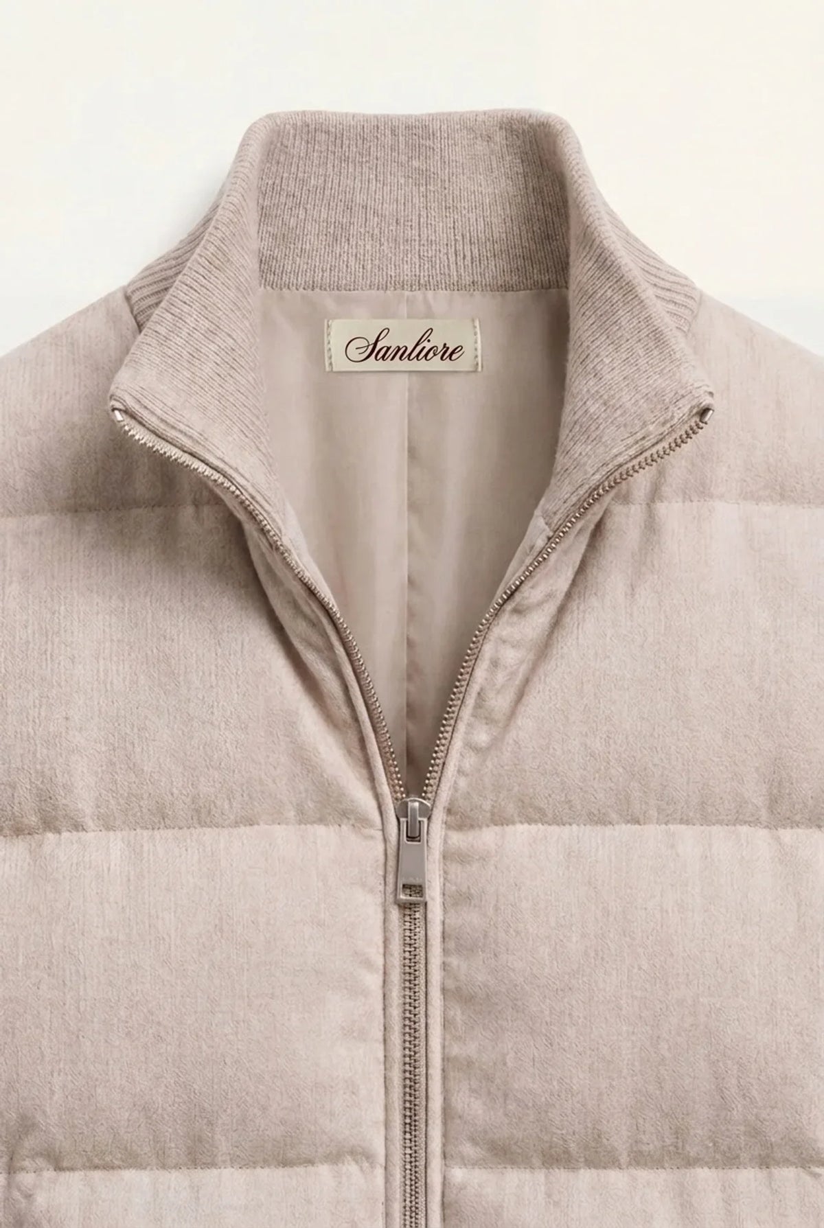 Modena Quilted Knit Jacket Ivory