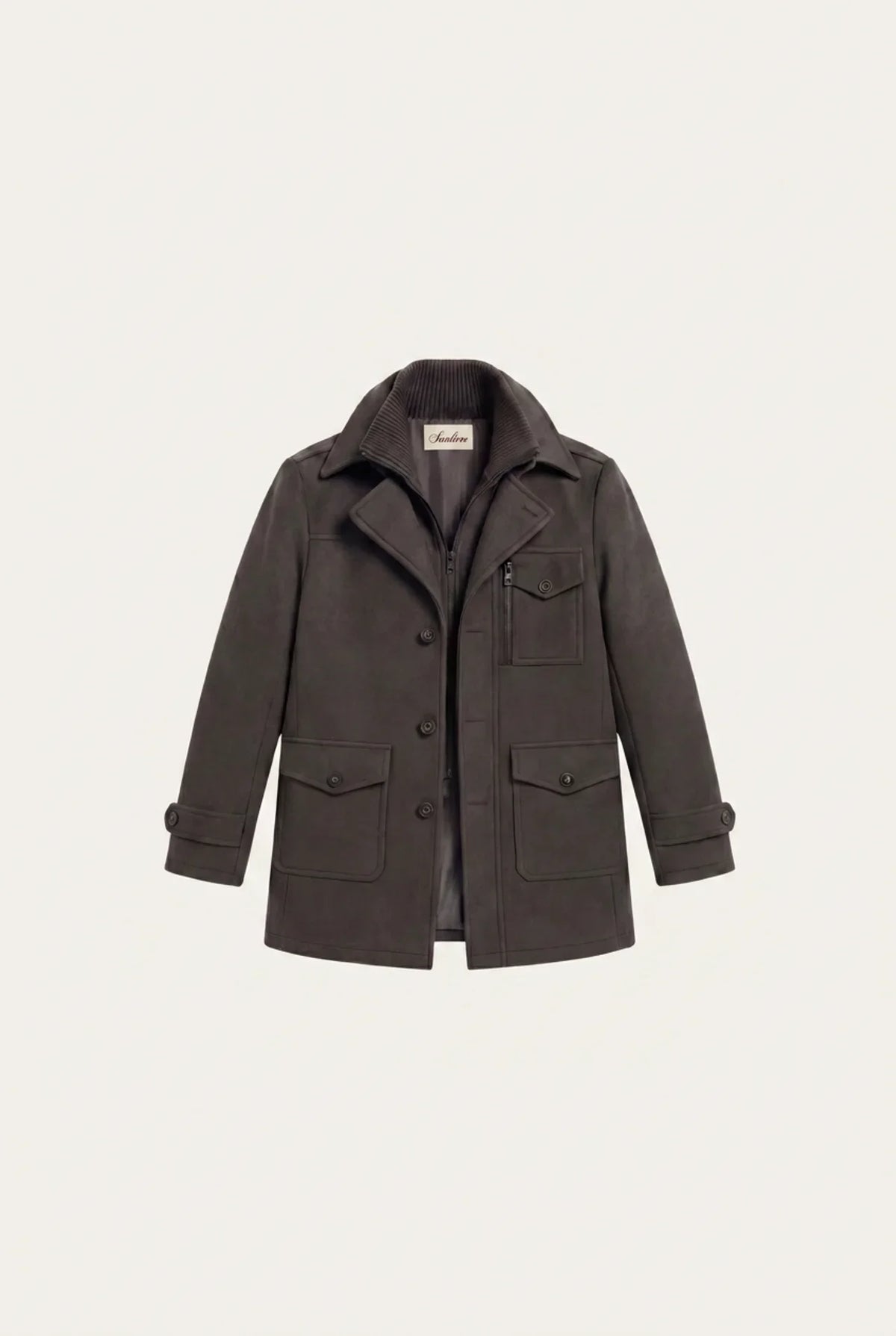 Belluno Field Coat Grey