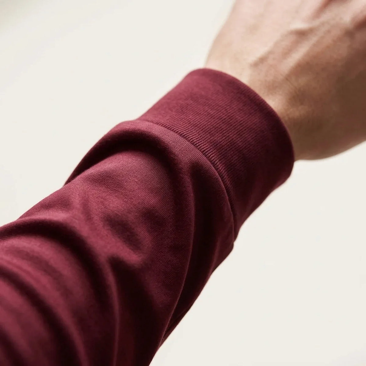 Verona Lustre Longsleeve Burgundy