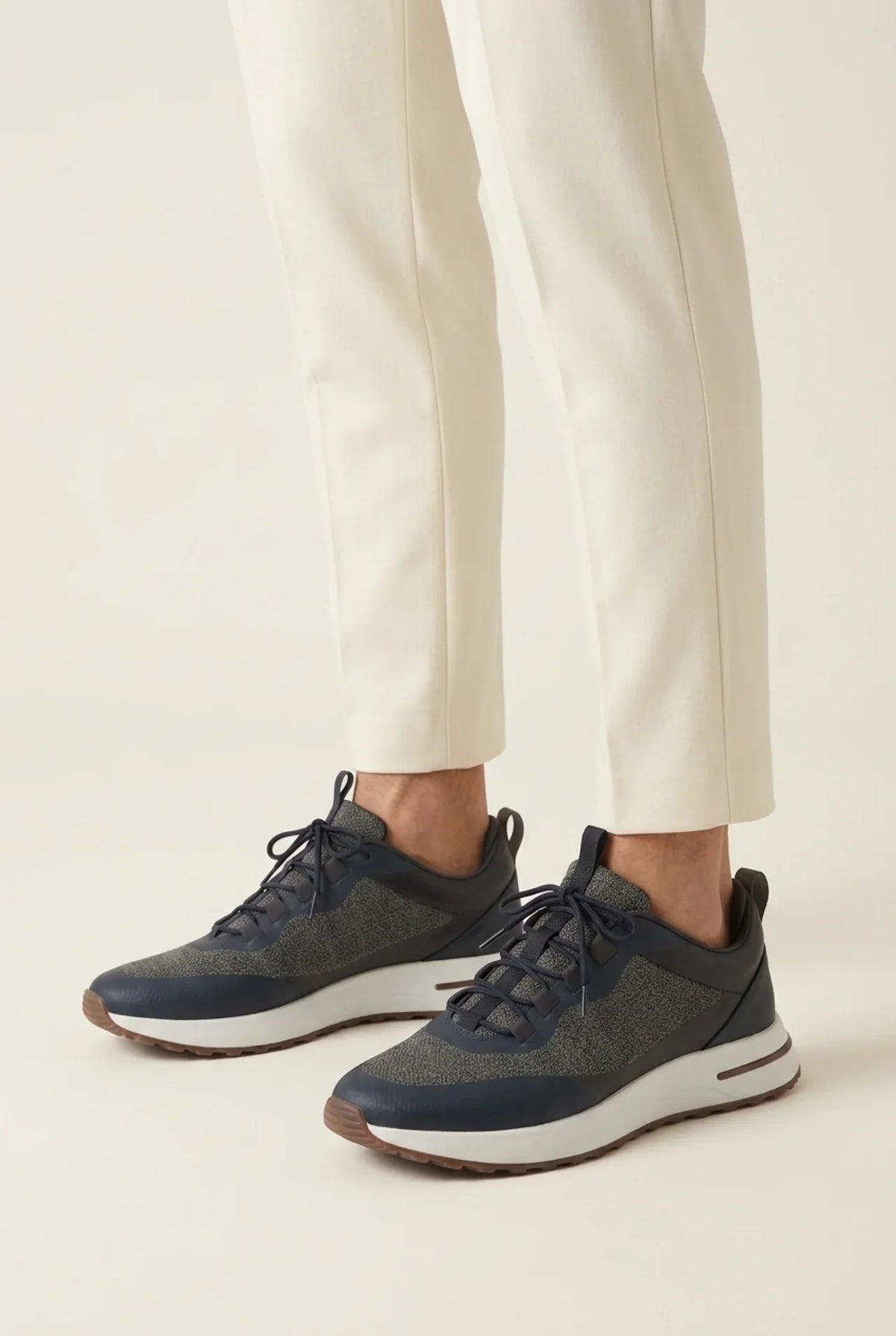 Palazzo Runner II Mesh Slate Navy