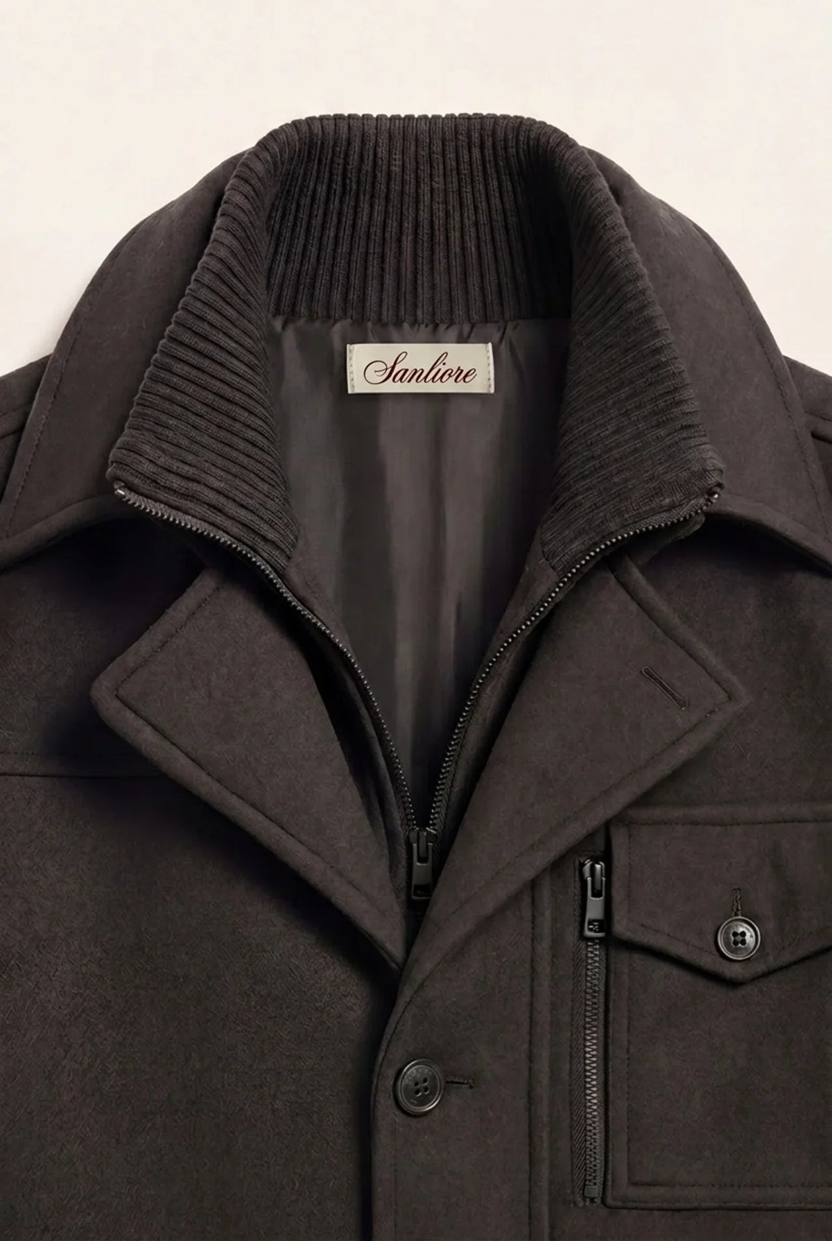 Belluno Field Coat Grey