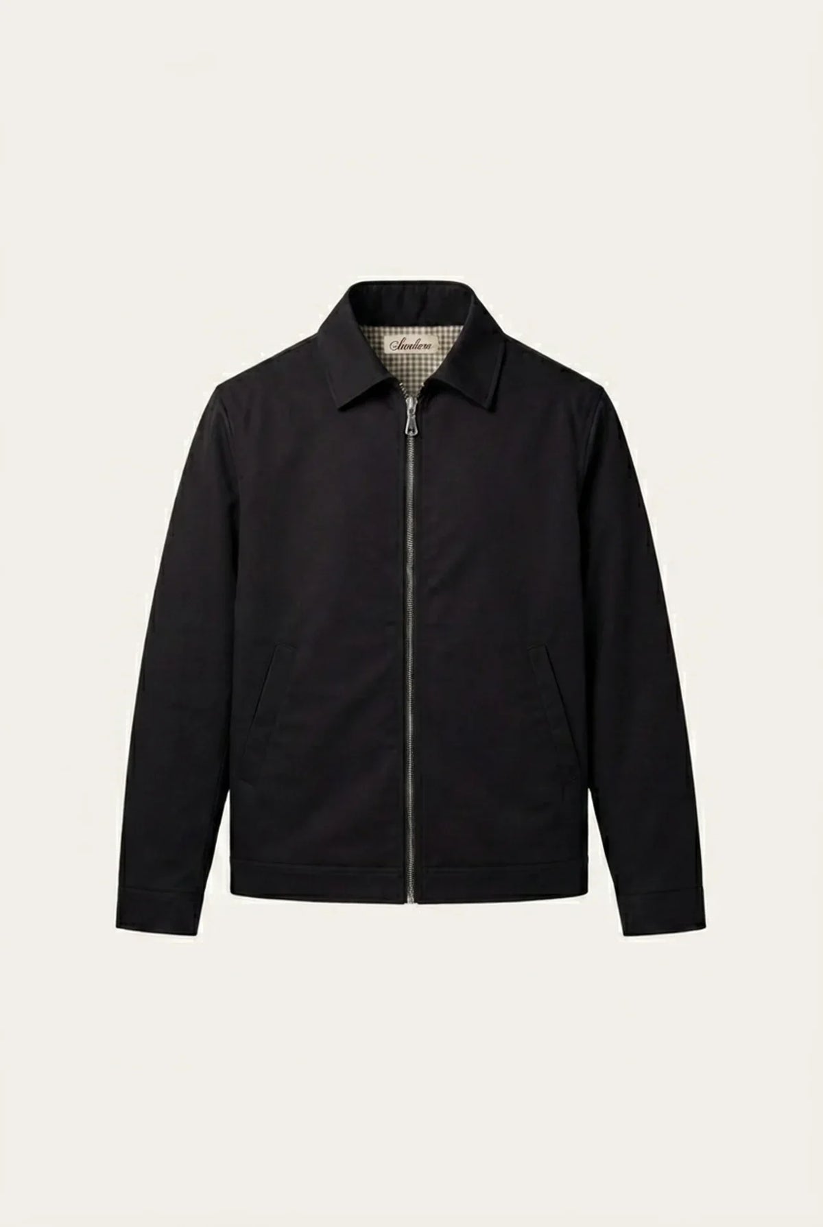Ravenna Lightweight Zip Jacket Black