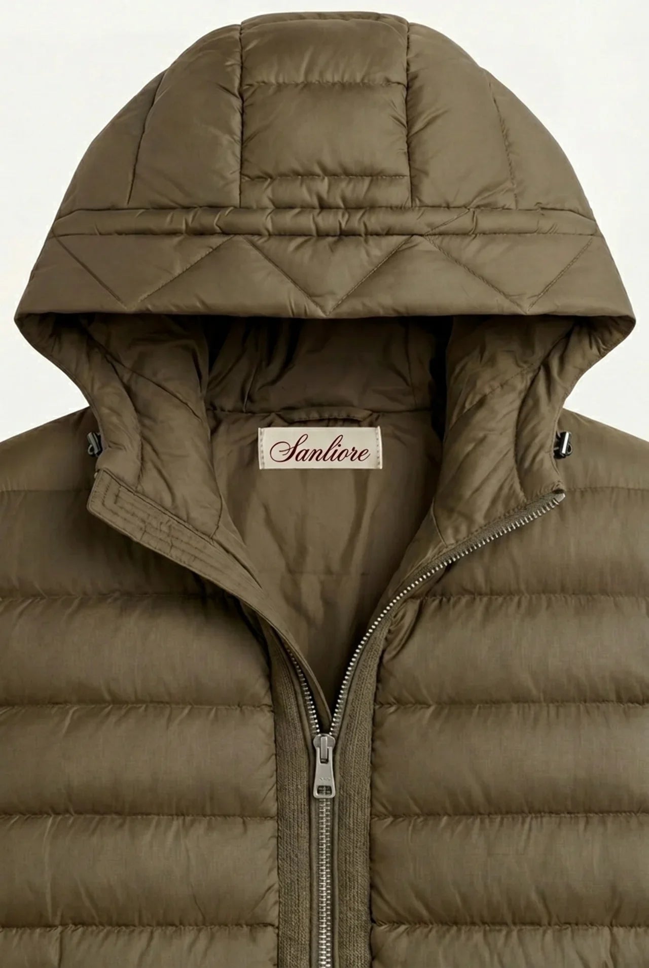 Sondrio Hybrid Zip Jacket Olive