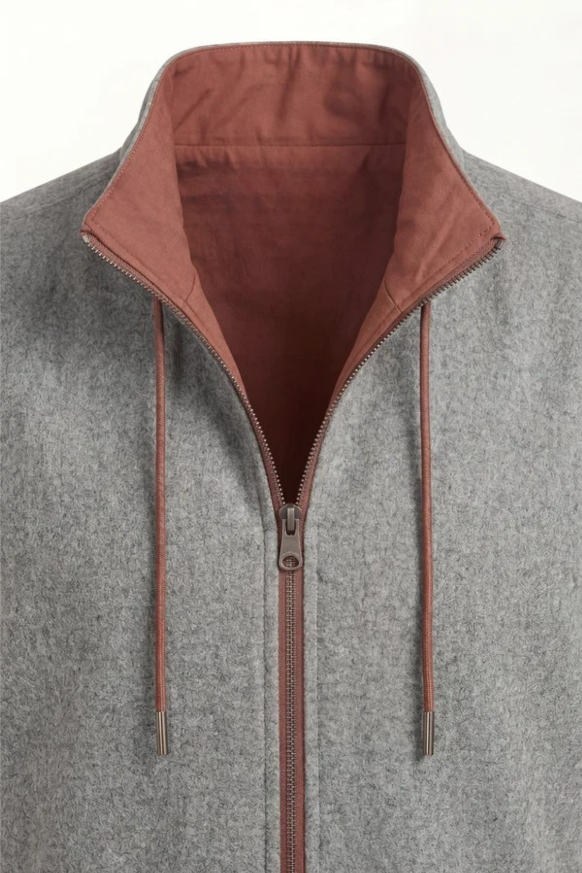 Merano Reversible Vest Terracotta