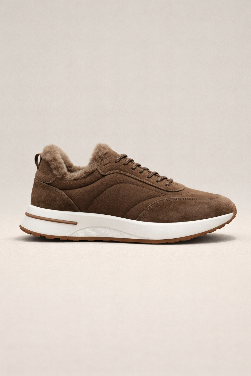 Palazzo Runner Shearling Brown