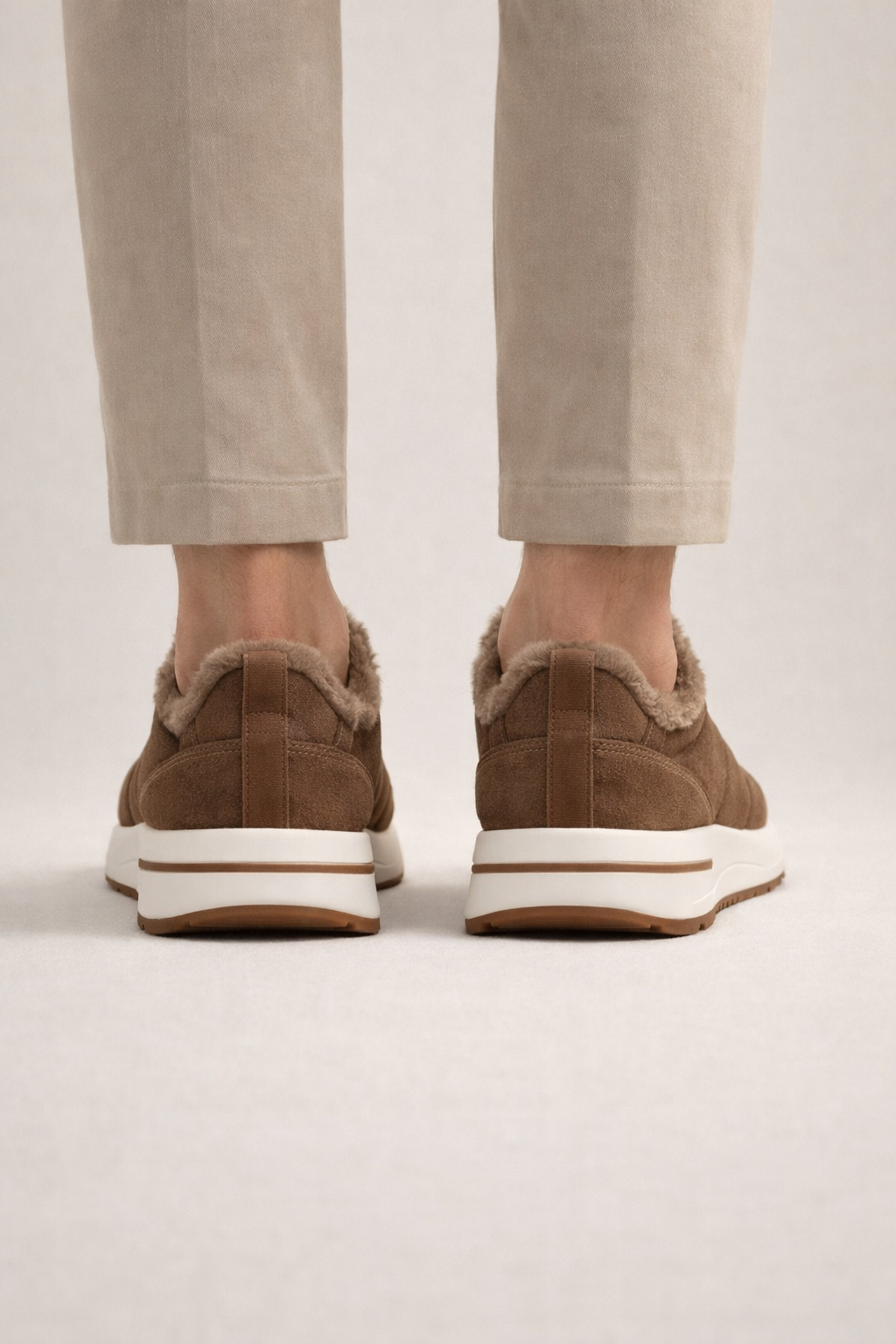 Palazzo Runner Shearling Brown