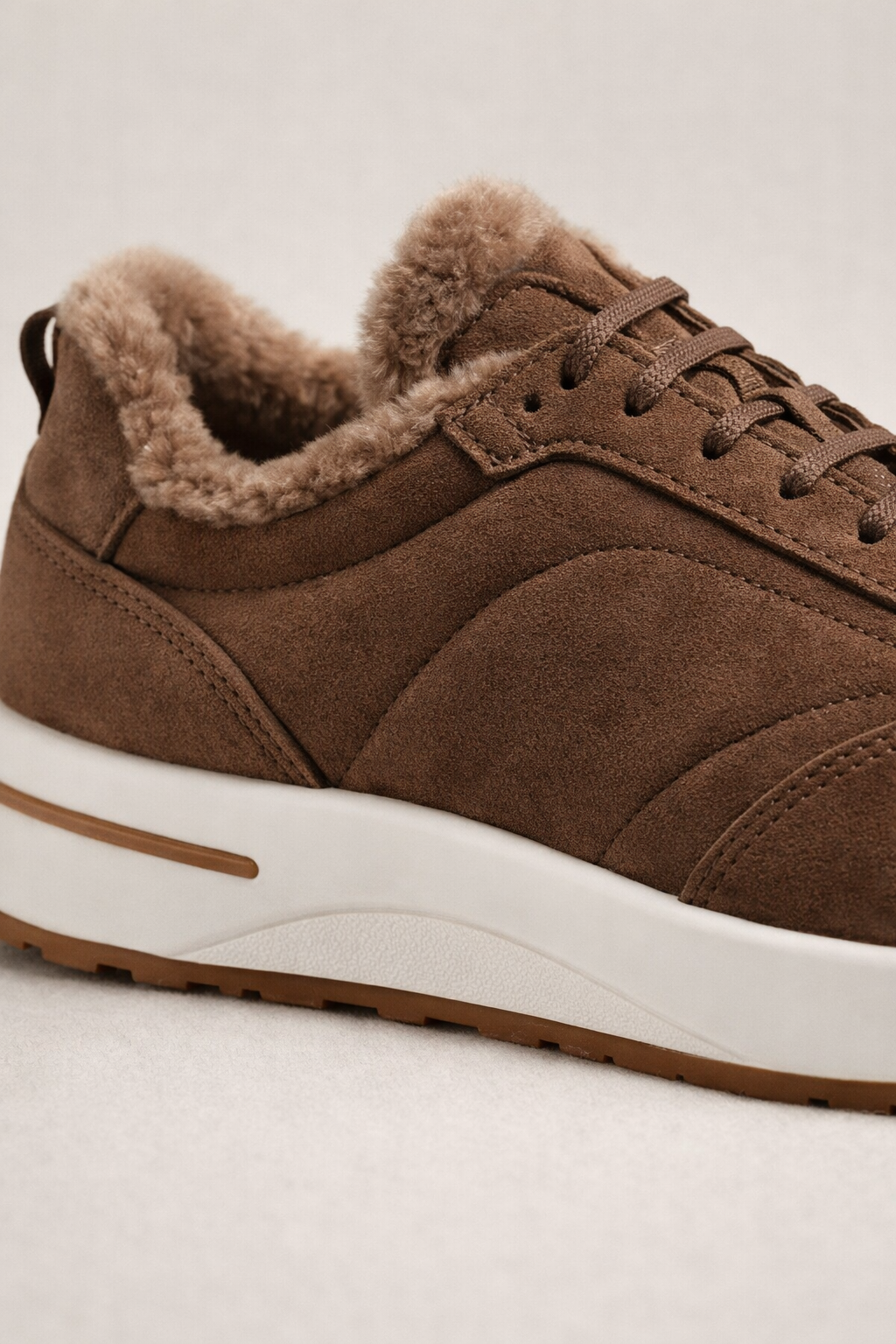 Palazzo Runner Shearling Brown