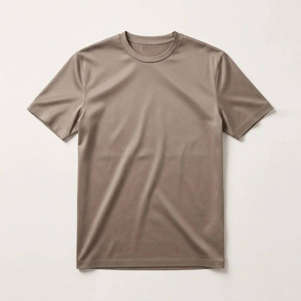 Verona Soft Lustre Tee Falcon