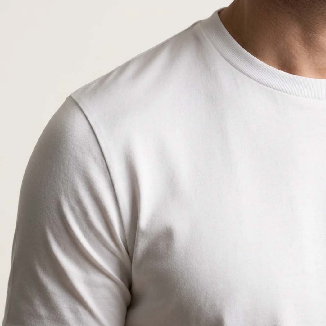 Verona Soft Lustre Tee White