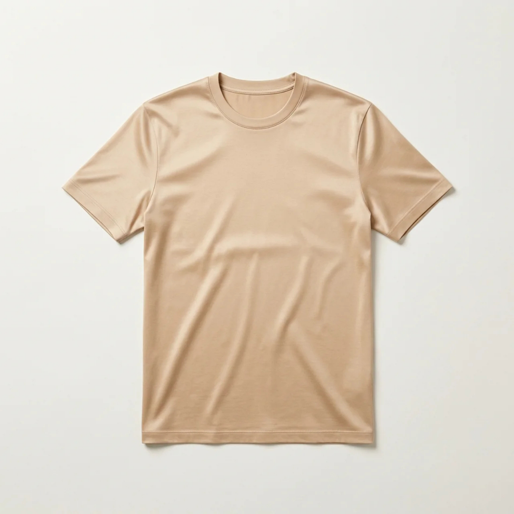 Verona Soft Lustre Tee Beige