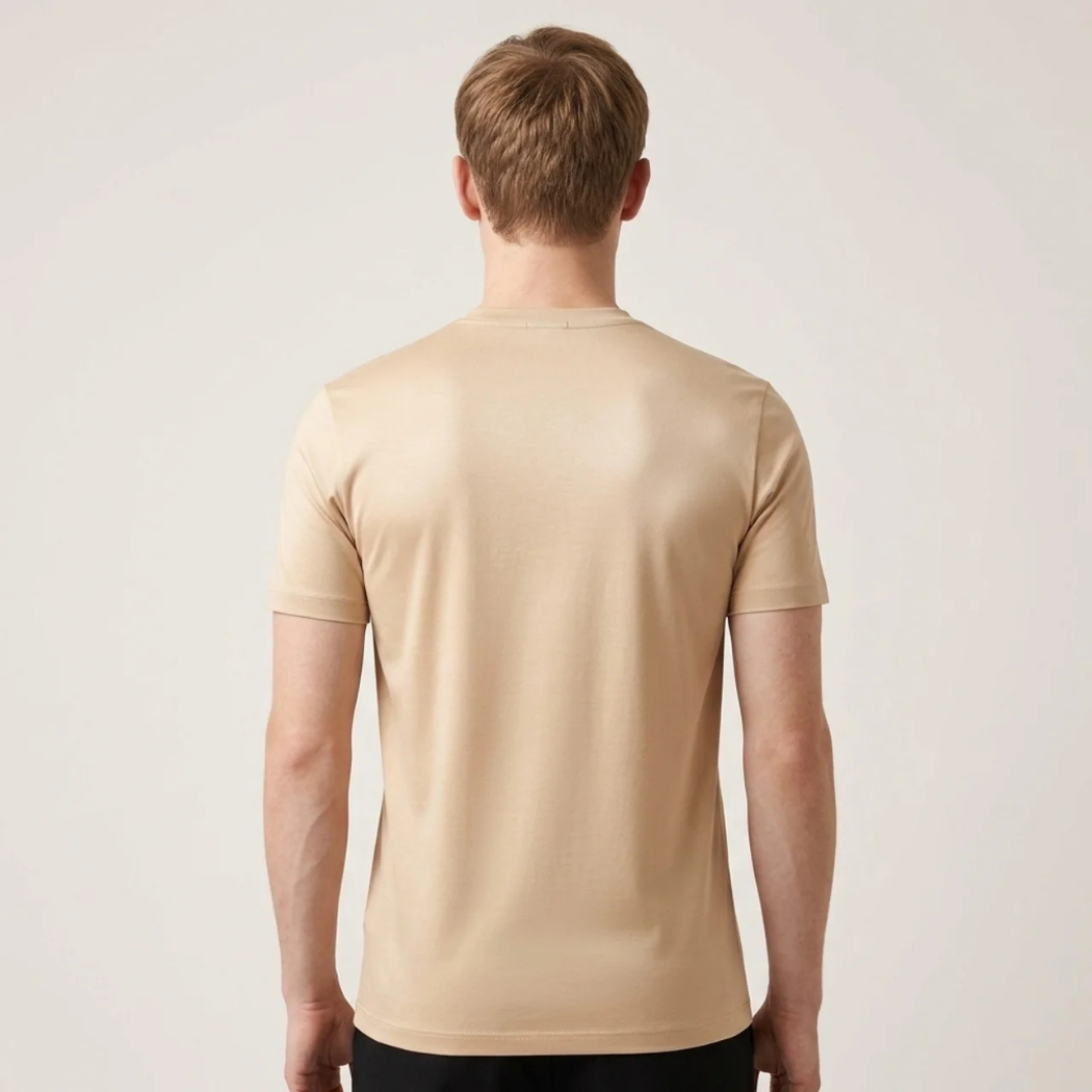 Verona Soft Lustre Tee Beige
