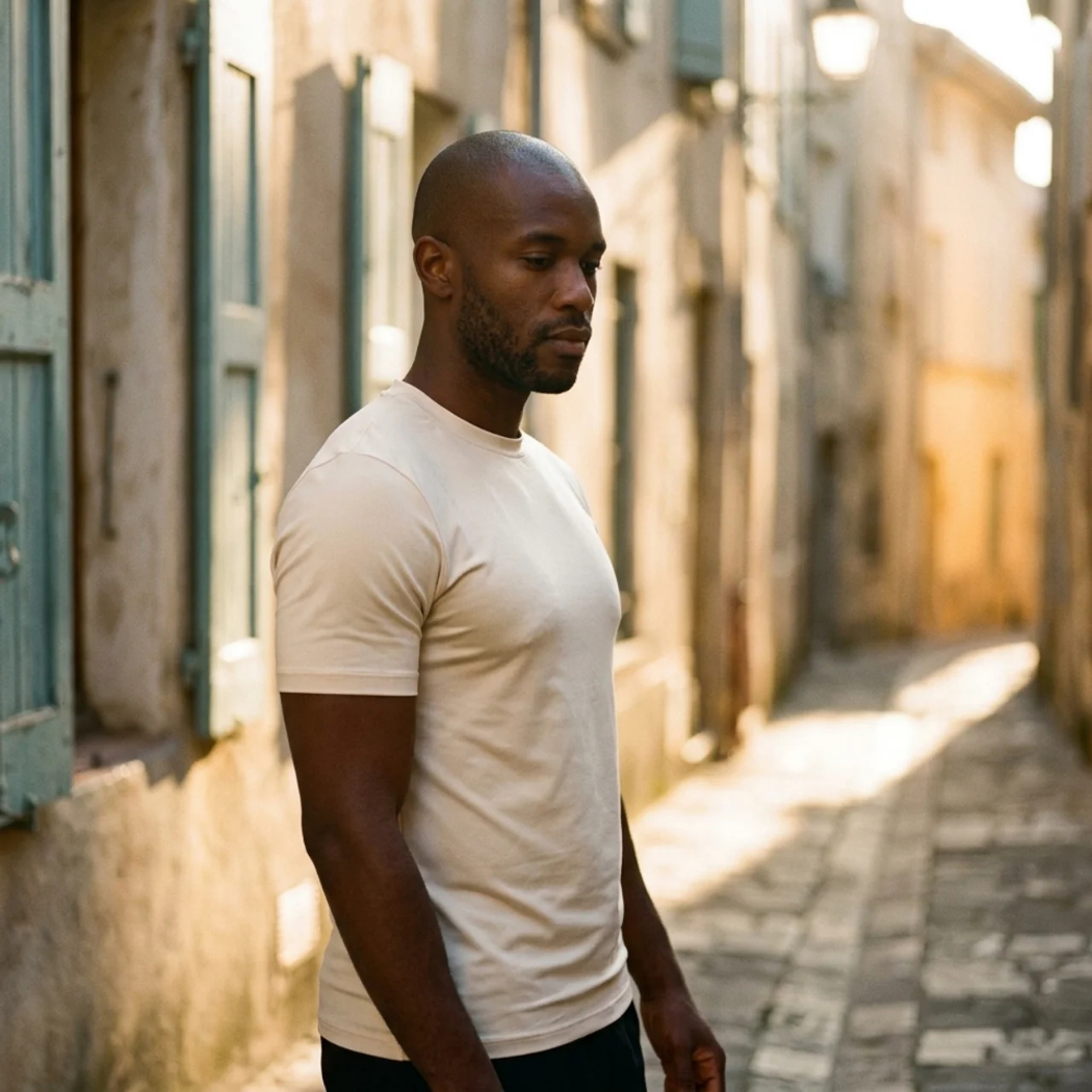 Verona Soft Lustre Tee Ivory