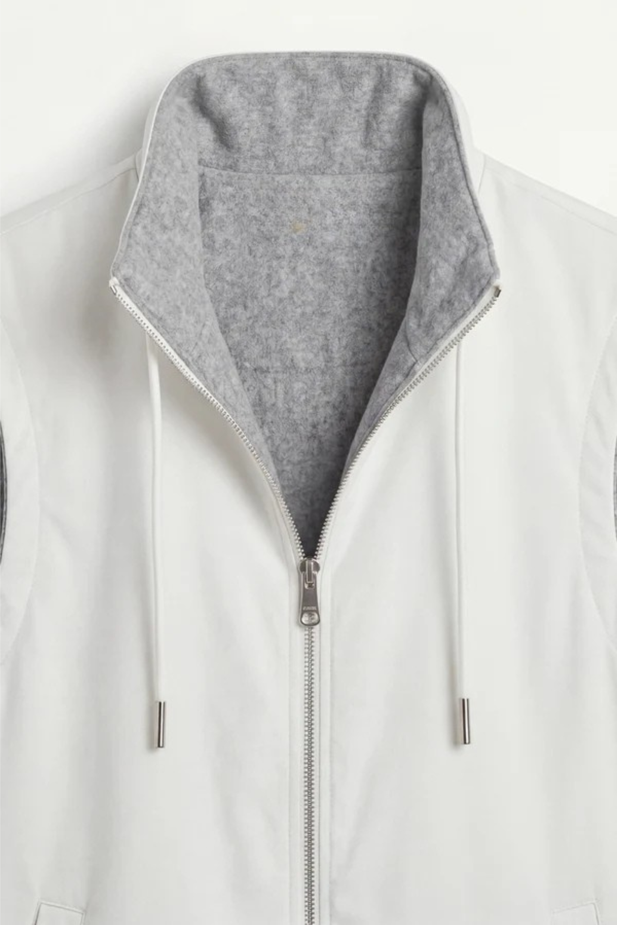 Merano Reversible Vest Ivory
