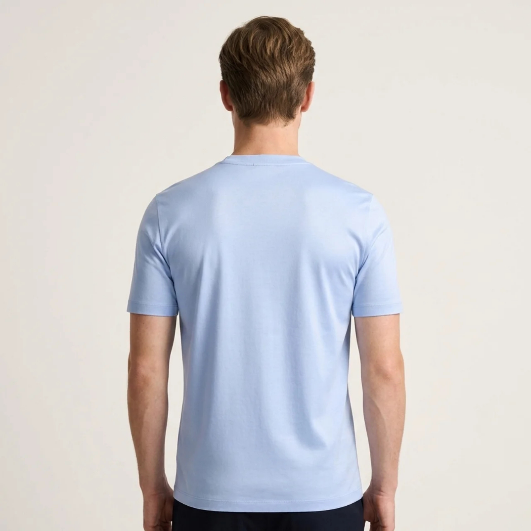 Verona Soft Lustre Tee Baby Blue
