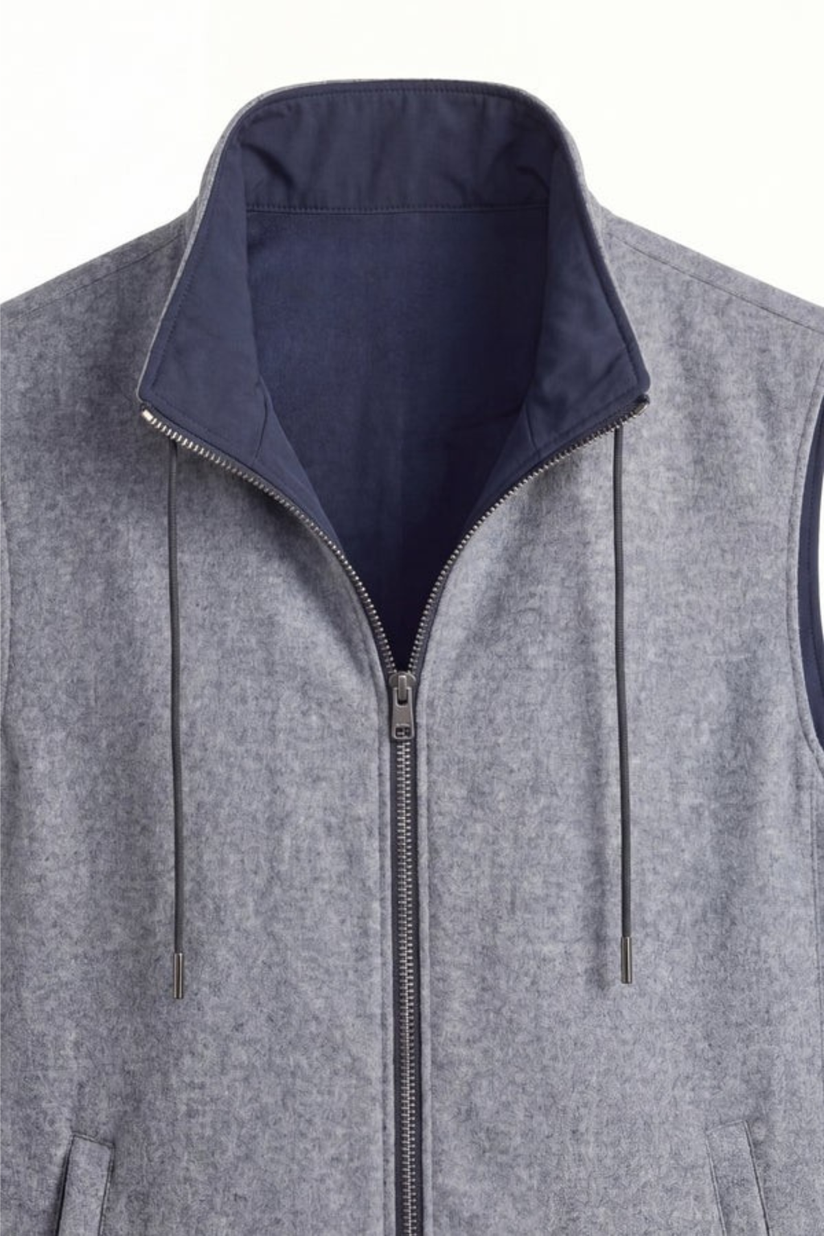 Merano Reversible Vest Navy