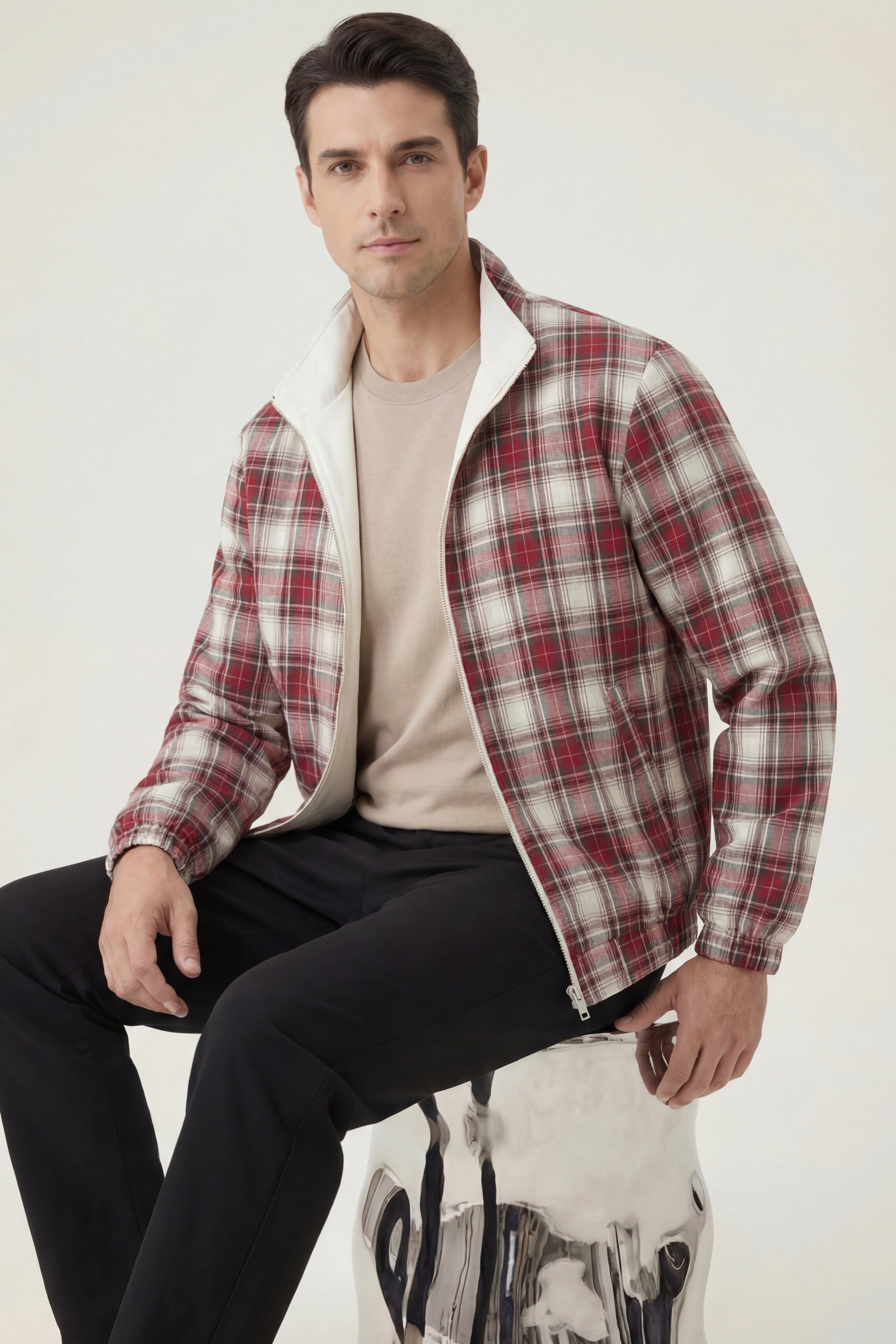 Camogli Reversible Jacket Cream