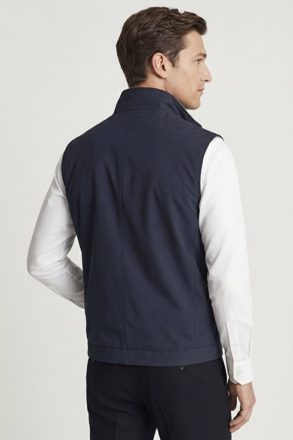 Merano Reversible Vest Navy