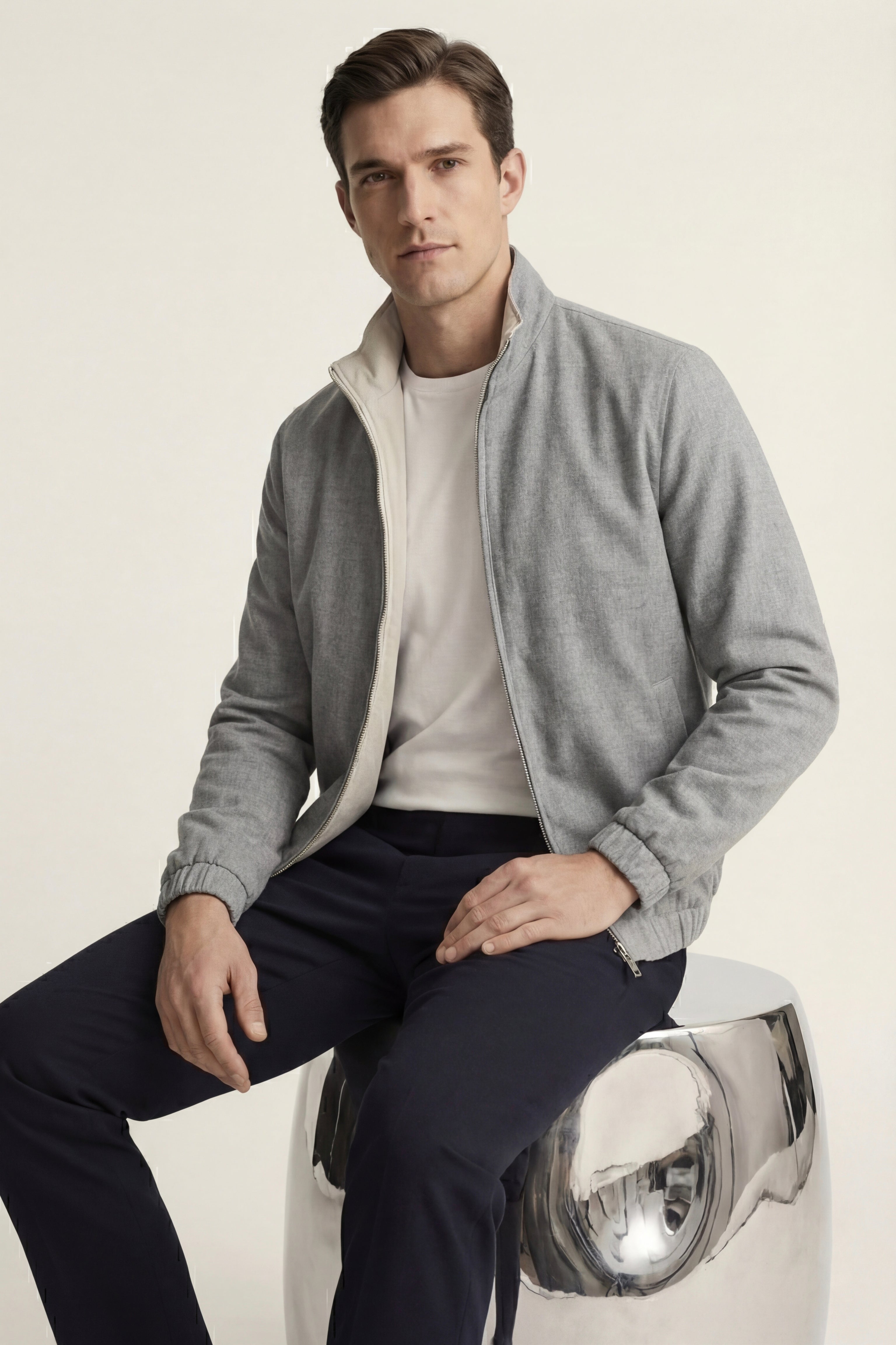 Portovenere Reversible Jacket Ivory
