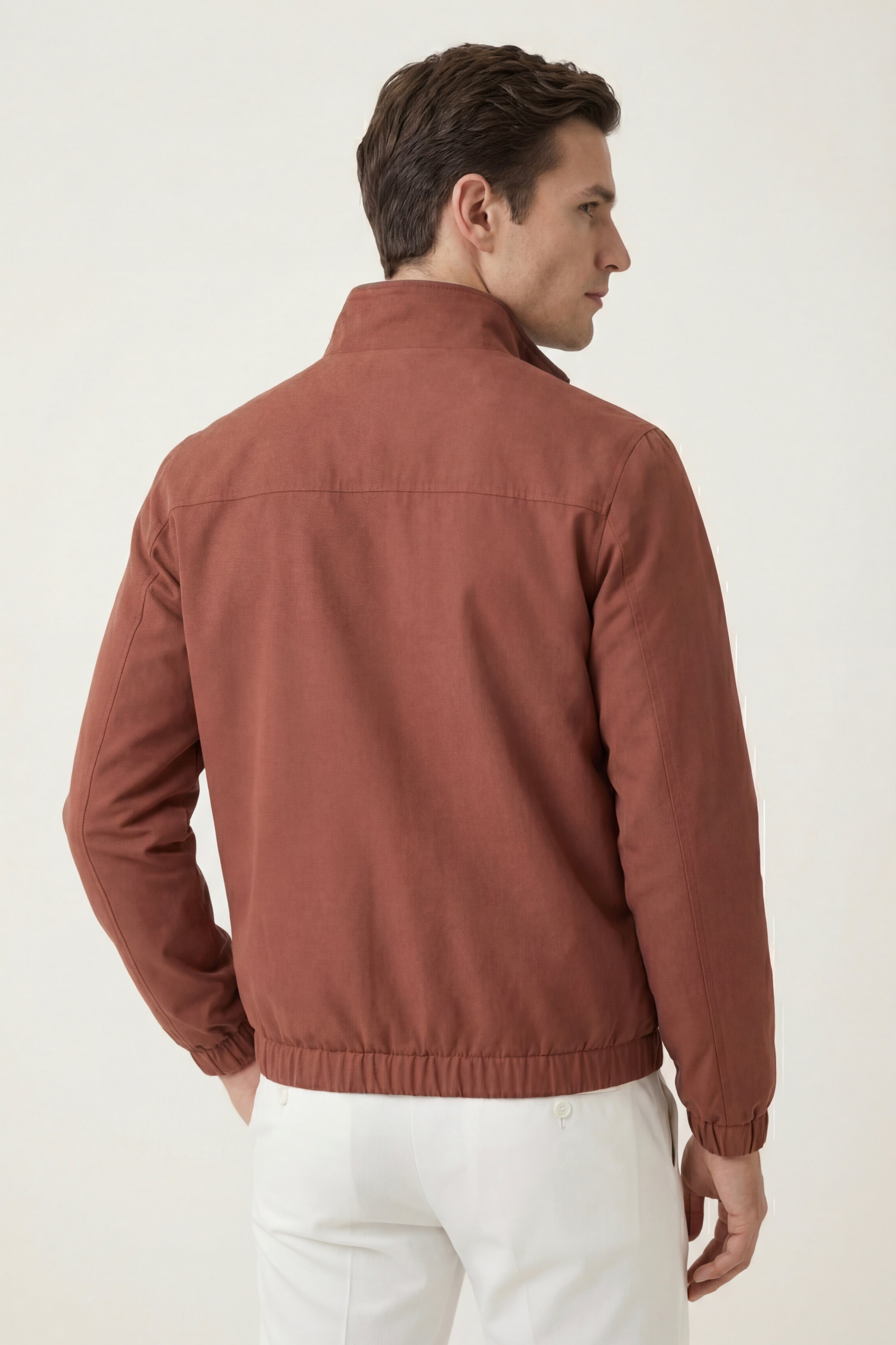 Portovenere Reversible Jacket Terracotta