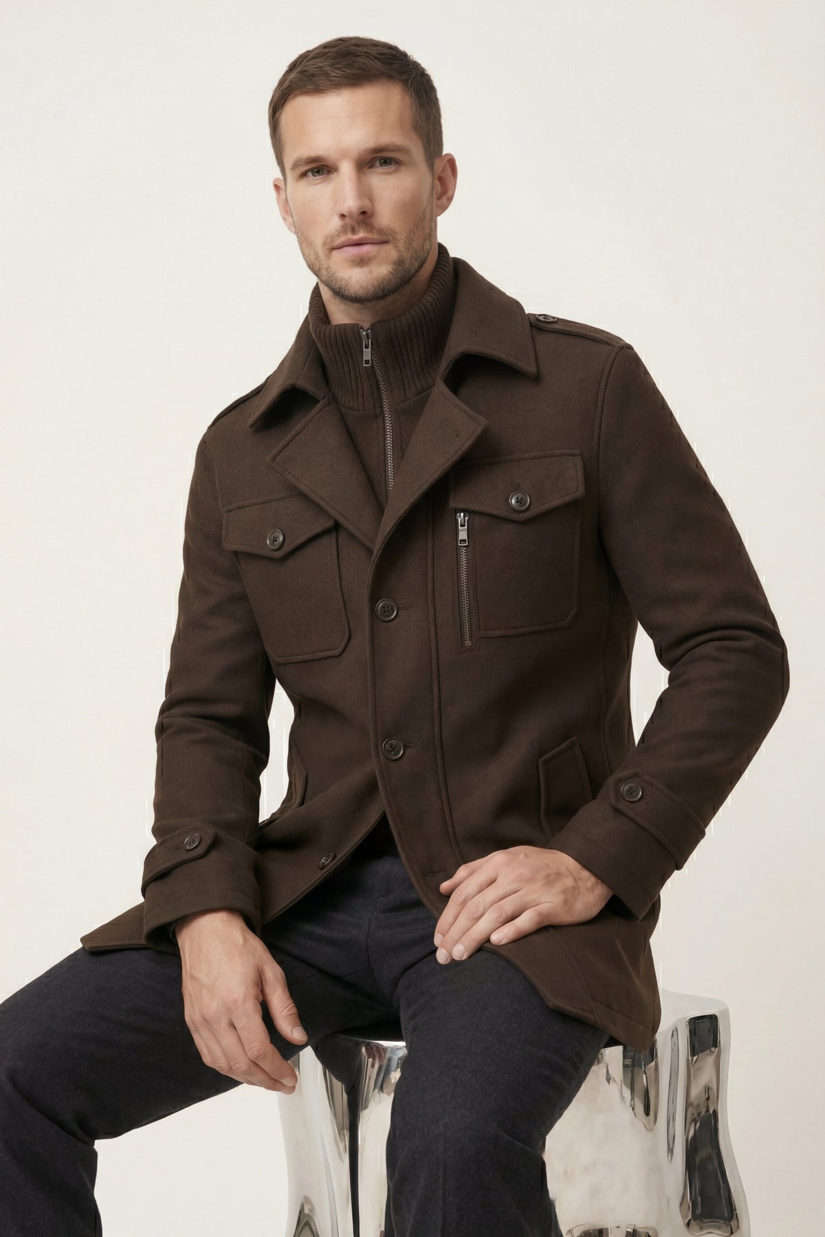 Belluno Field Coat Espresso