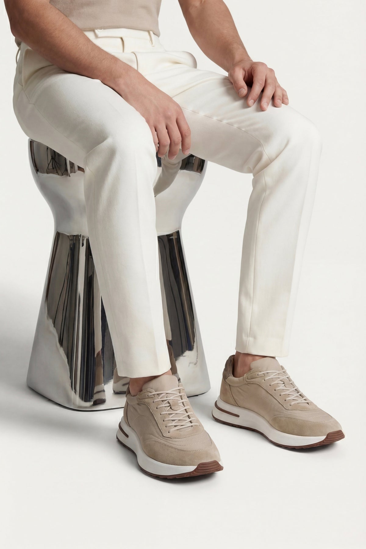 Palazzo Runner Greige Mocha