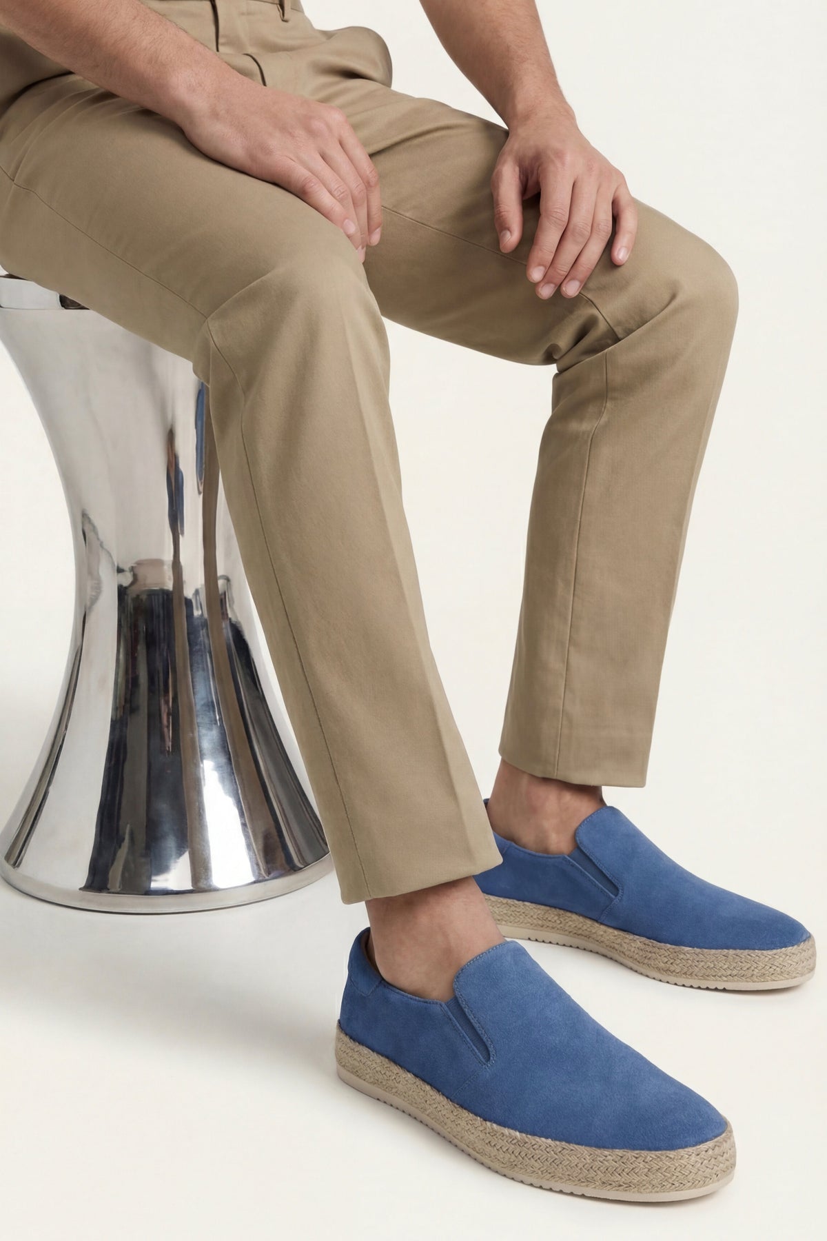 Otranto Slip-On Espadrille Cobalt Blue