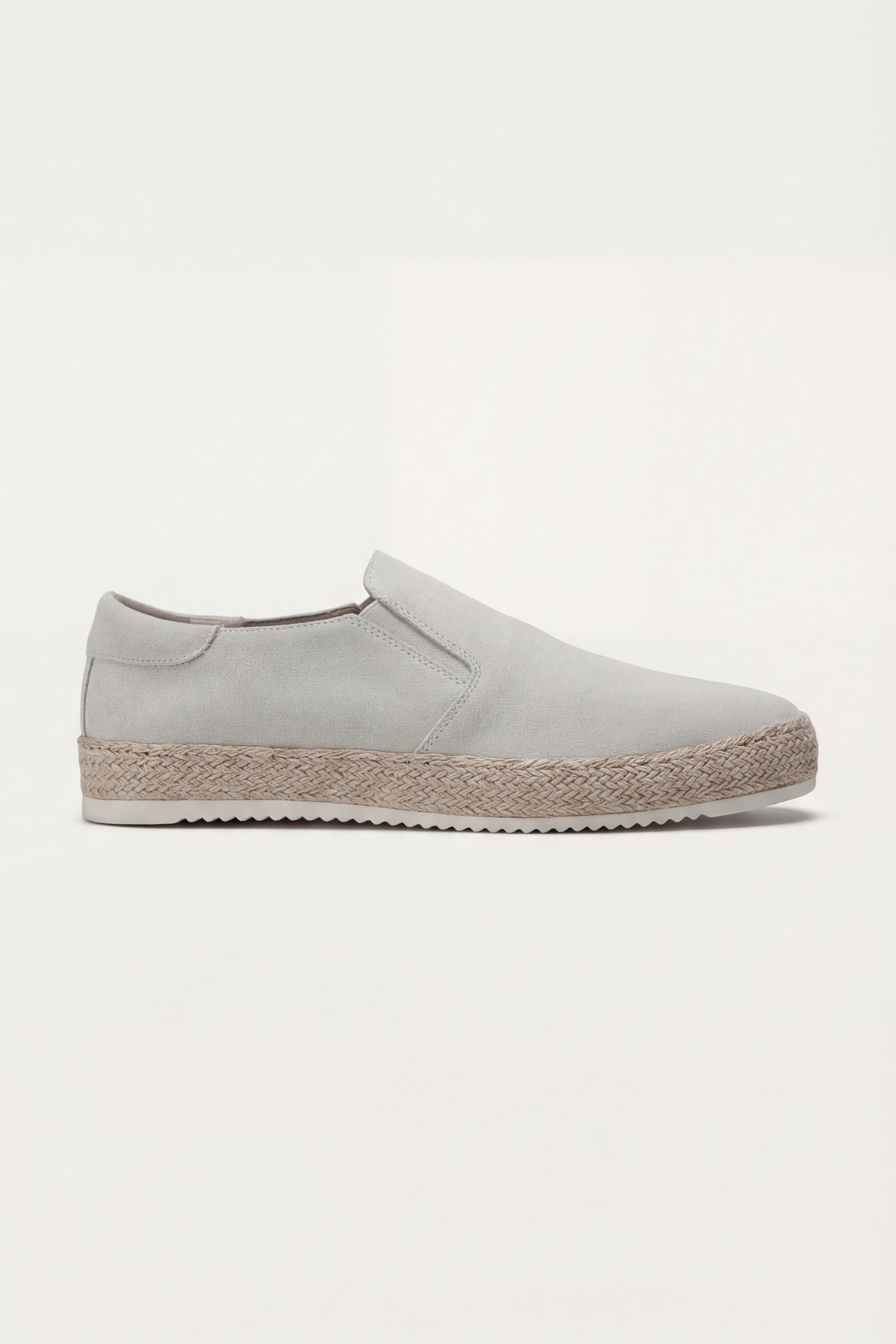 Otranto Slip-On Espadrille Light Grey