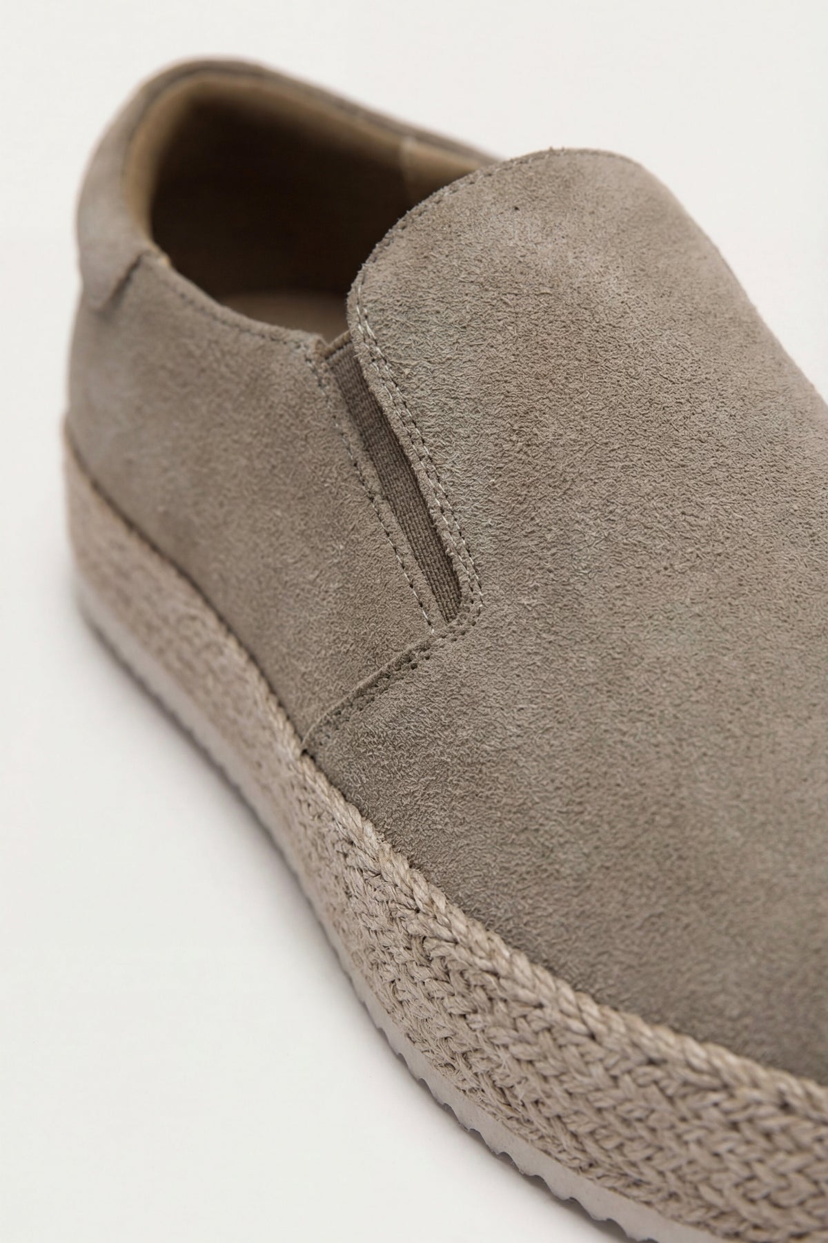 Otranto Slip-On Espadrille Taupe Grey