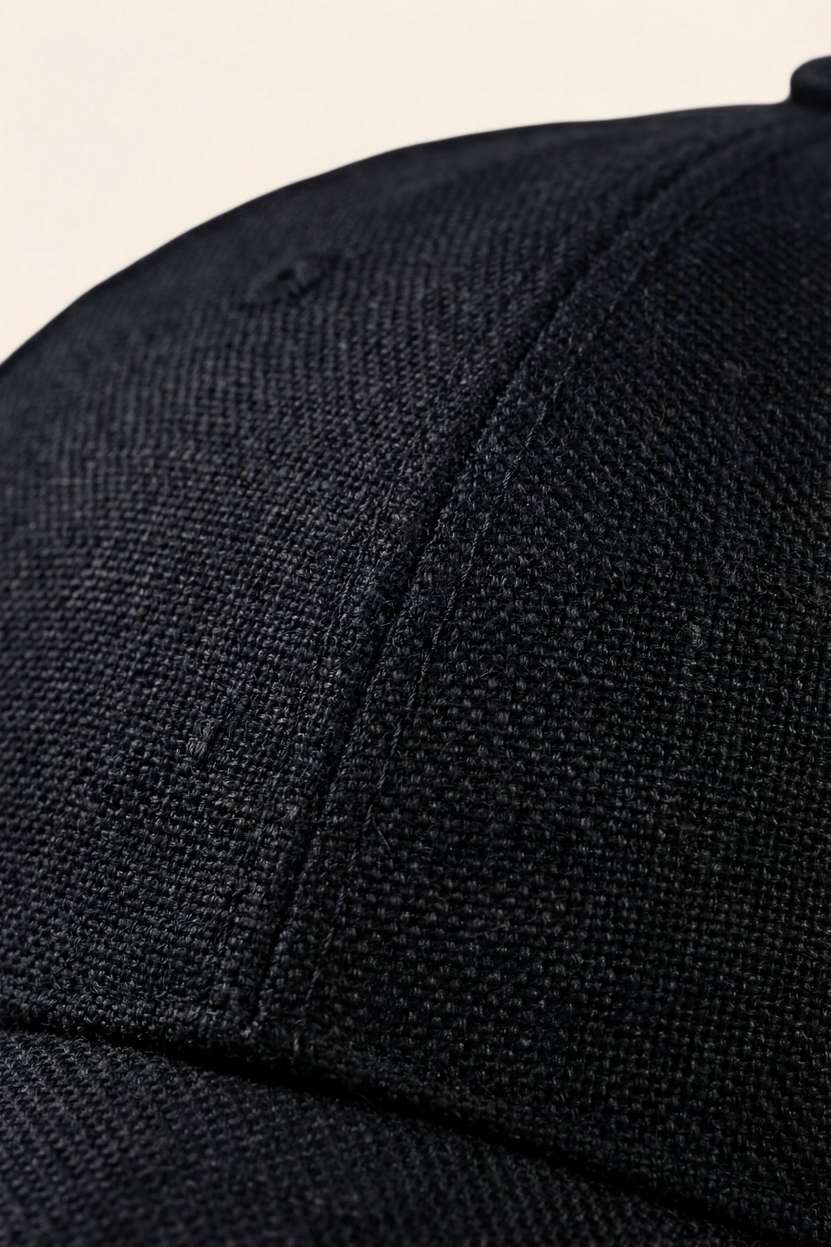 Portofino Cap Linen Black