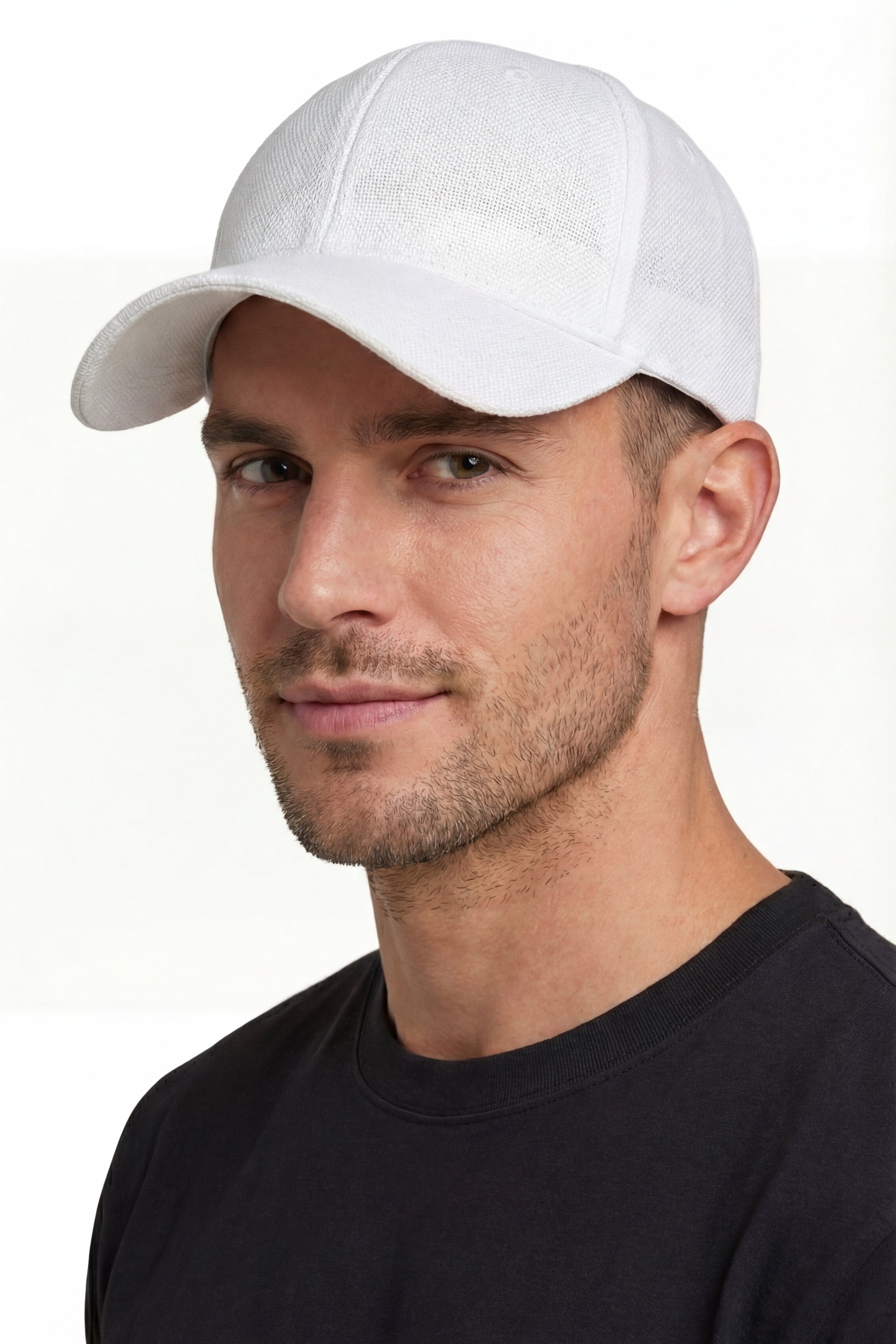 Portofino Cap Linen Light Grey