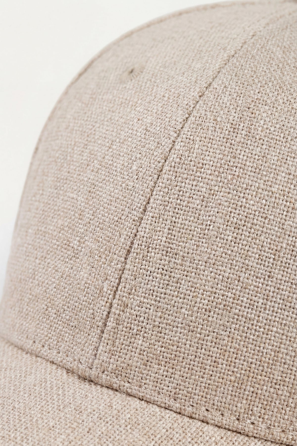 Portofino Cap Linen Sand Beige
