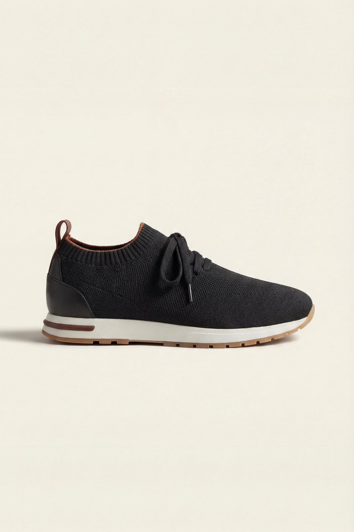Siena Knit Sneaker Black