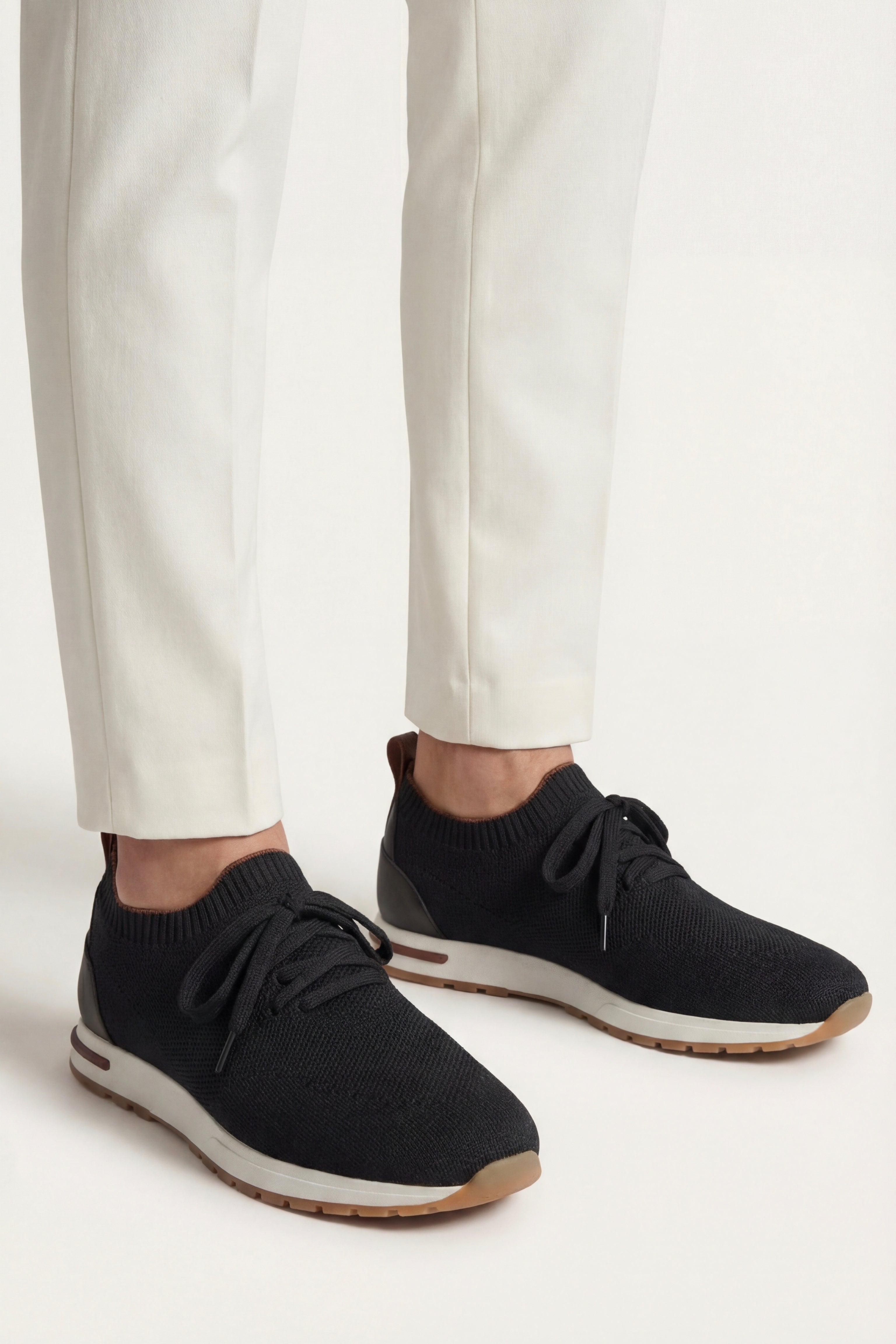 Siena Knit Sneaker Black