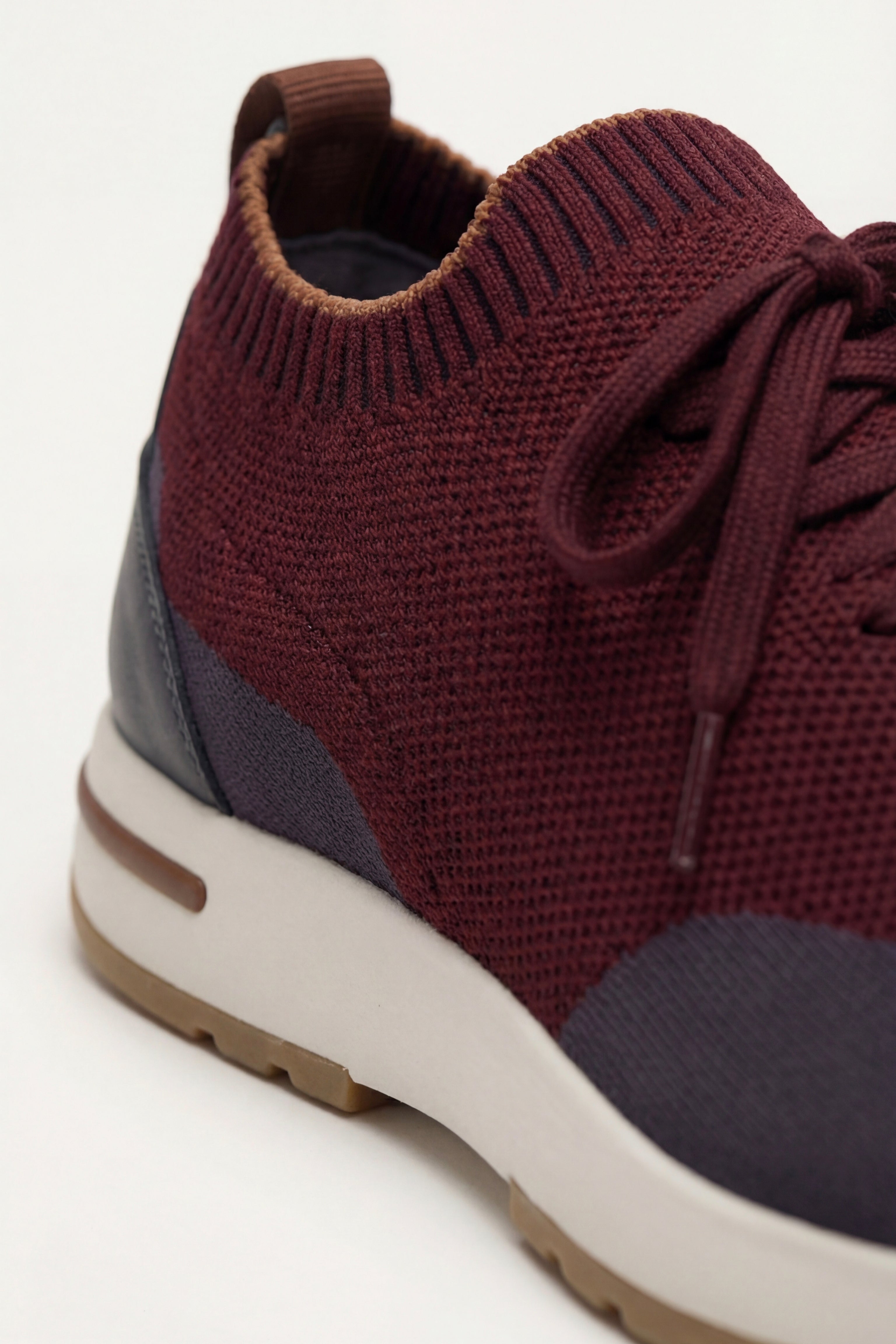 Siena Knit Sneaker Burgundy