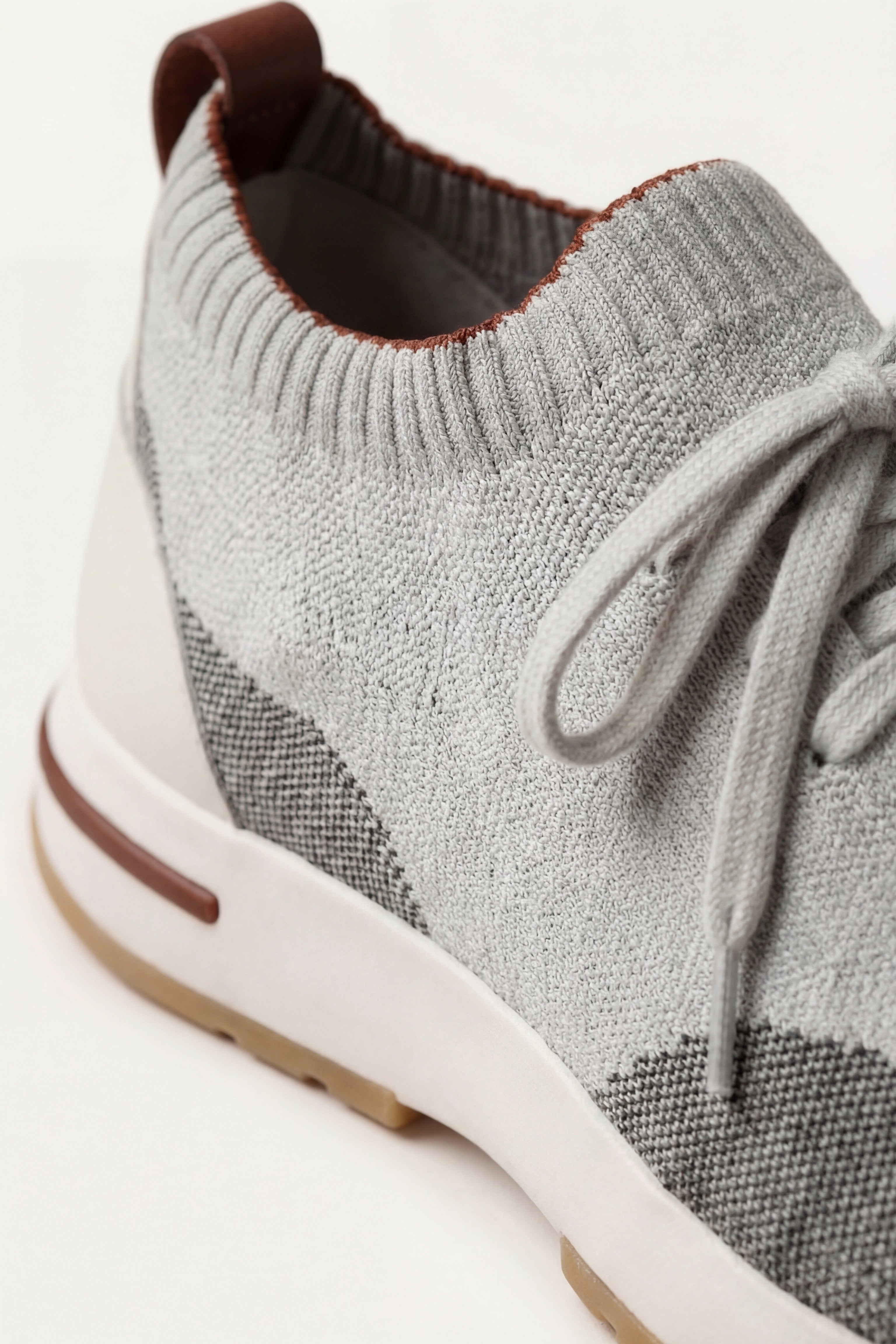 Siena Knit Sneaker Light Grey