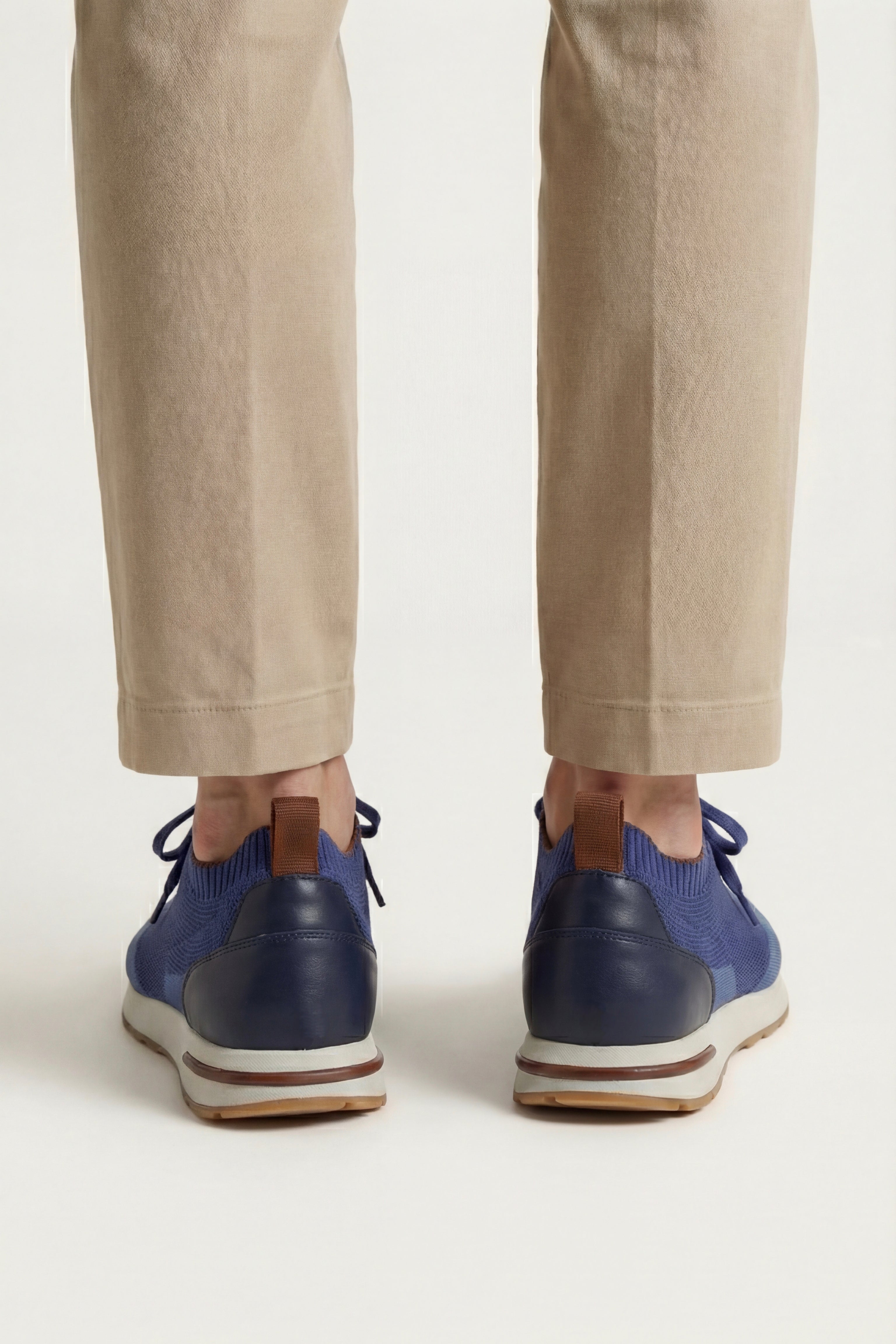 Siena Knit Sneaker Denim Blue