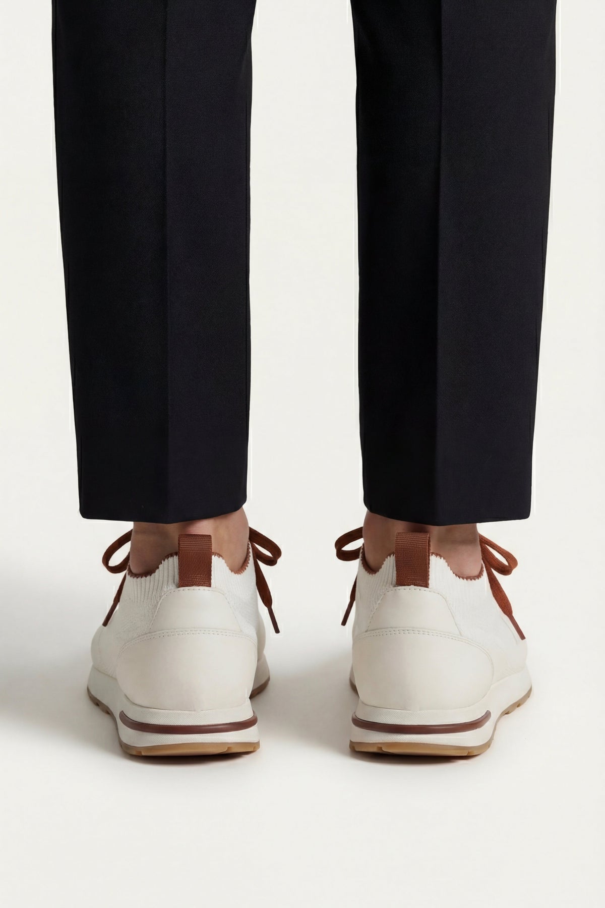 Siena Knit Sneaker White