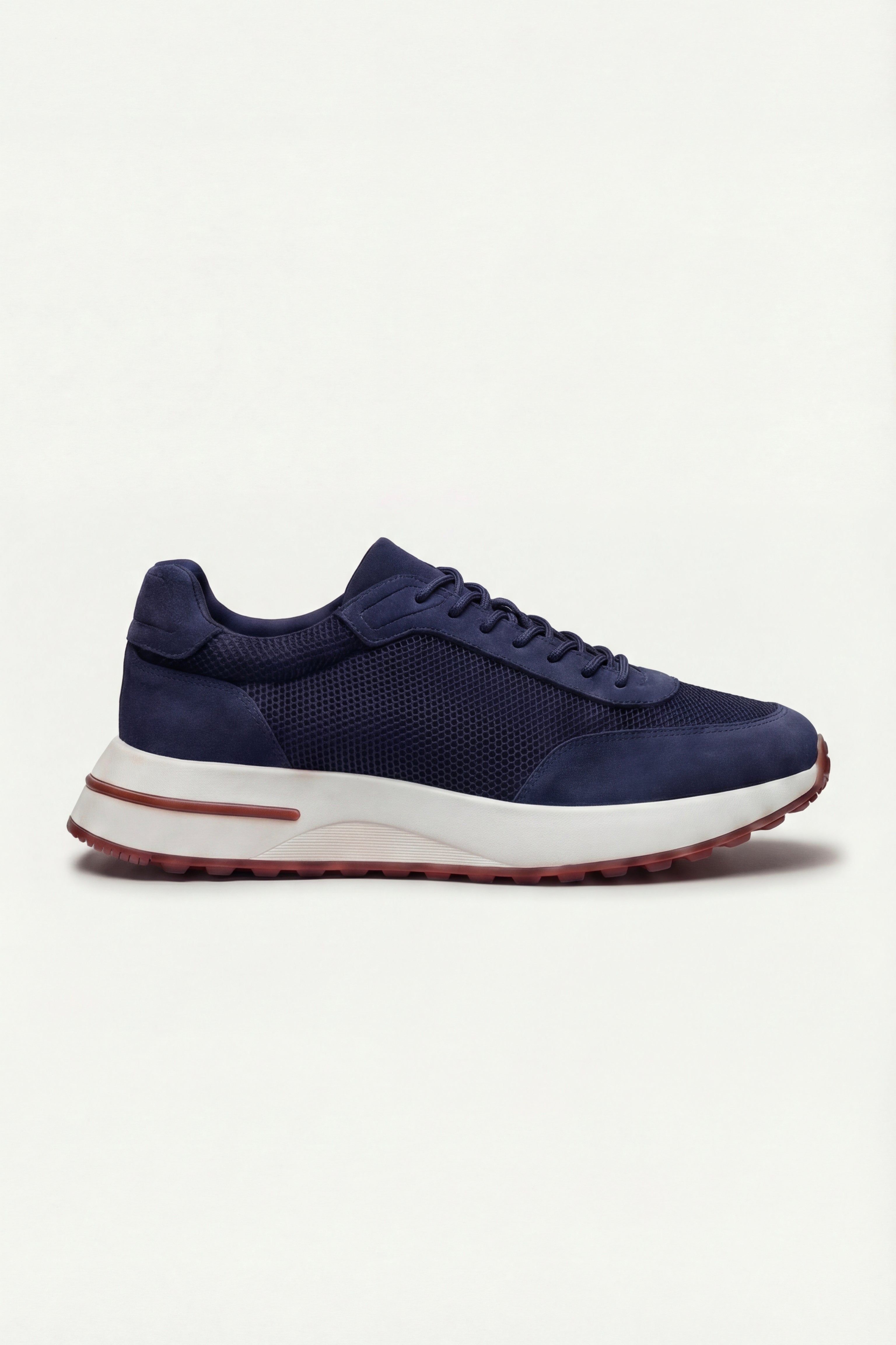 Palazzo Runner Mesh Navy Blue